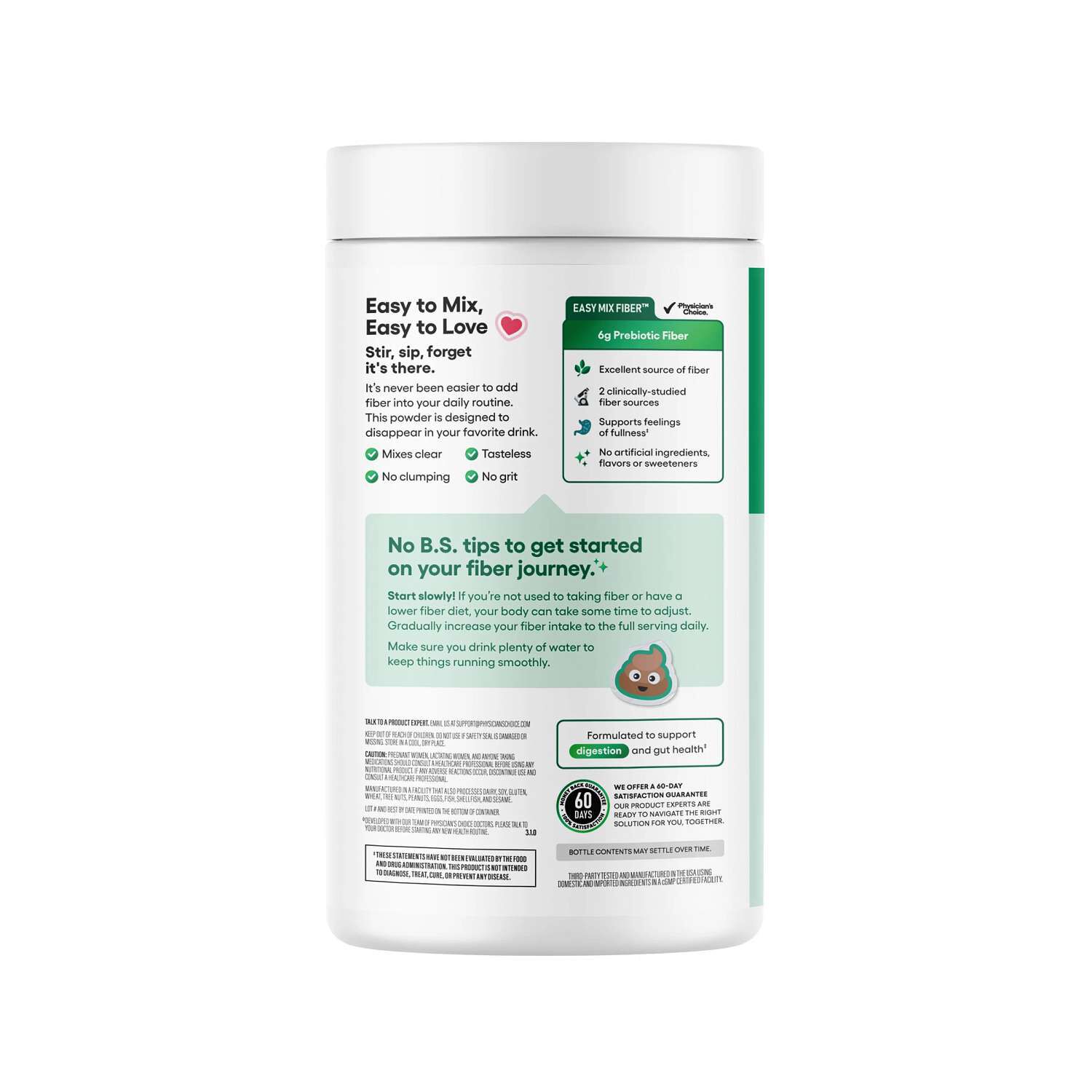 Easy Mix Fiber - Unflavored (24 Servings)
