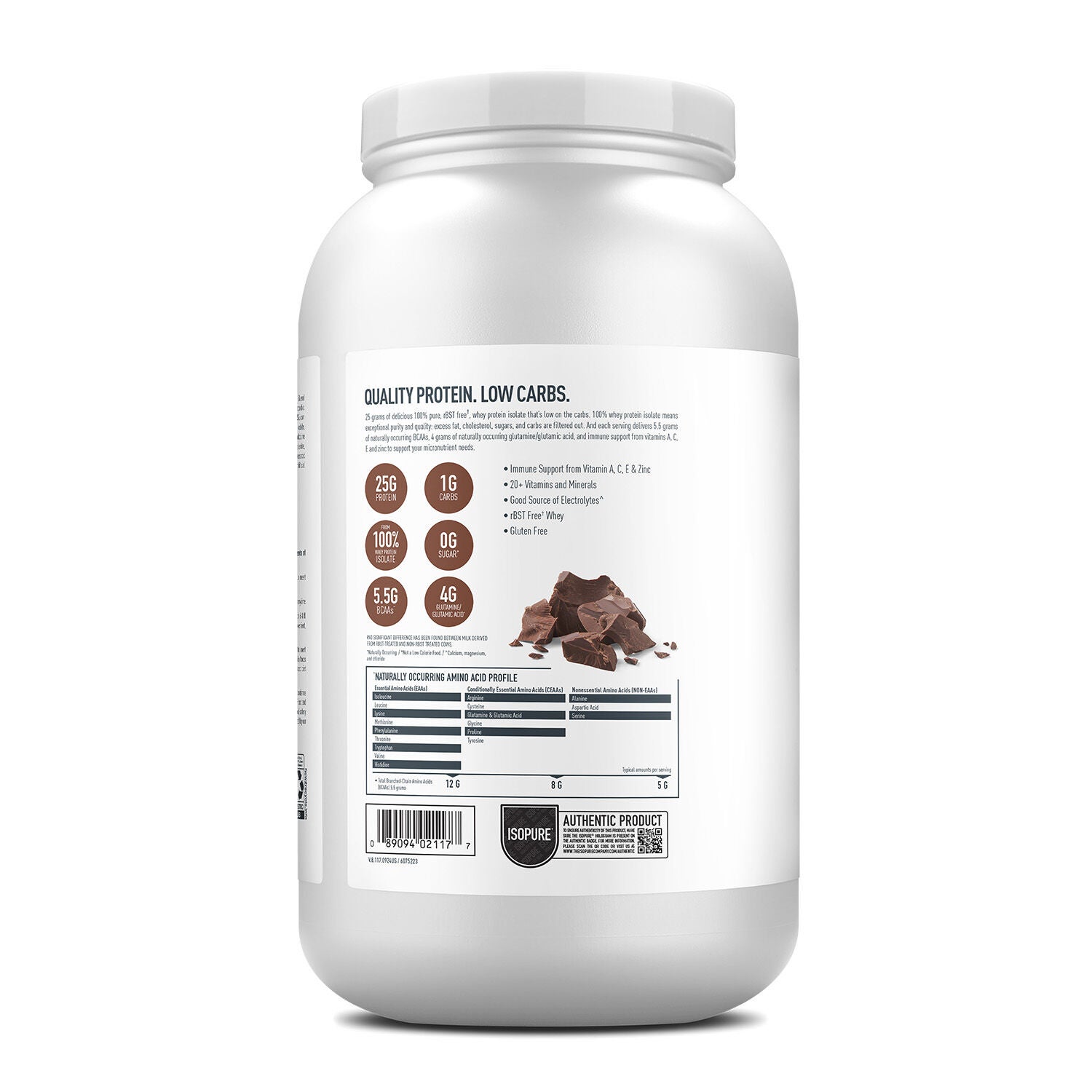 Protein Powder - Dutch Chocolate (42 Servings)  | GNC