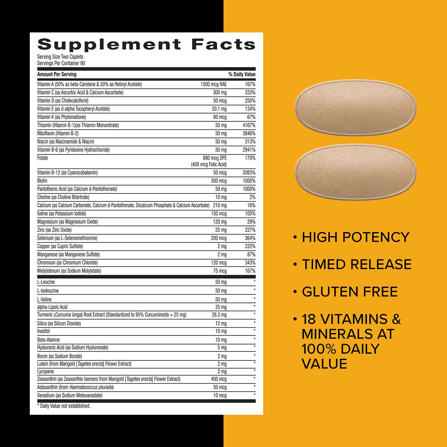 Sport Multivitamin - 180 Caplets (90 Servings)  | GNC