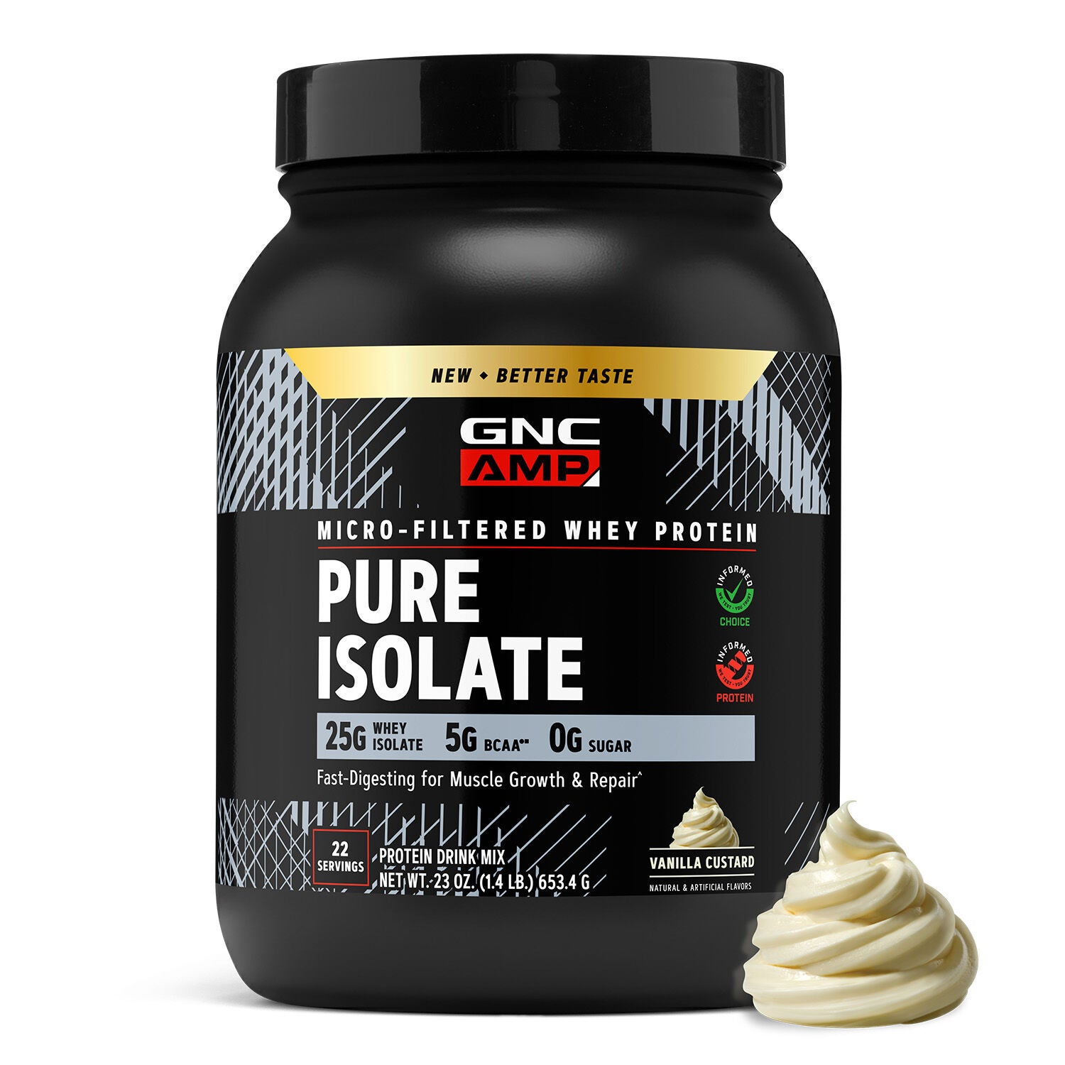 Pure Isolate - Vanilla Custard (22 Servings) Vanilla Custard | GNC