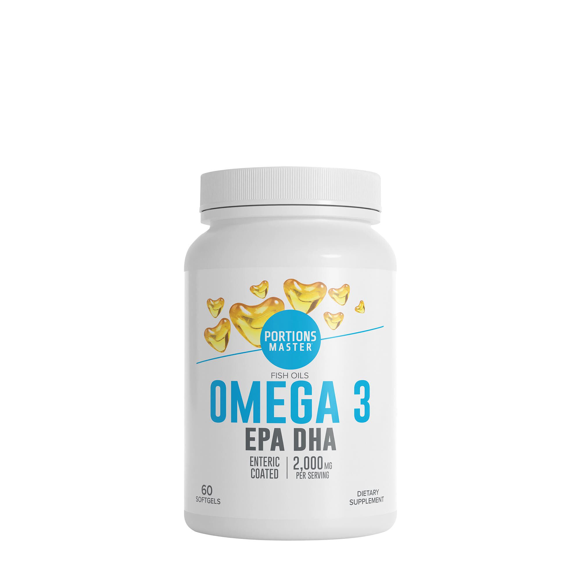 Omega 3 Fish Oil - 60 Softgels (30 Servings)  | GNC