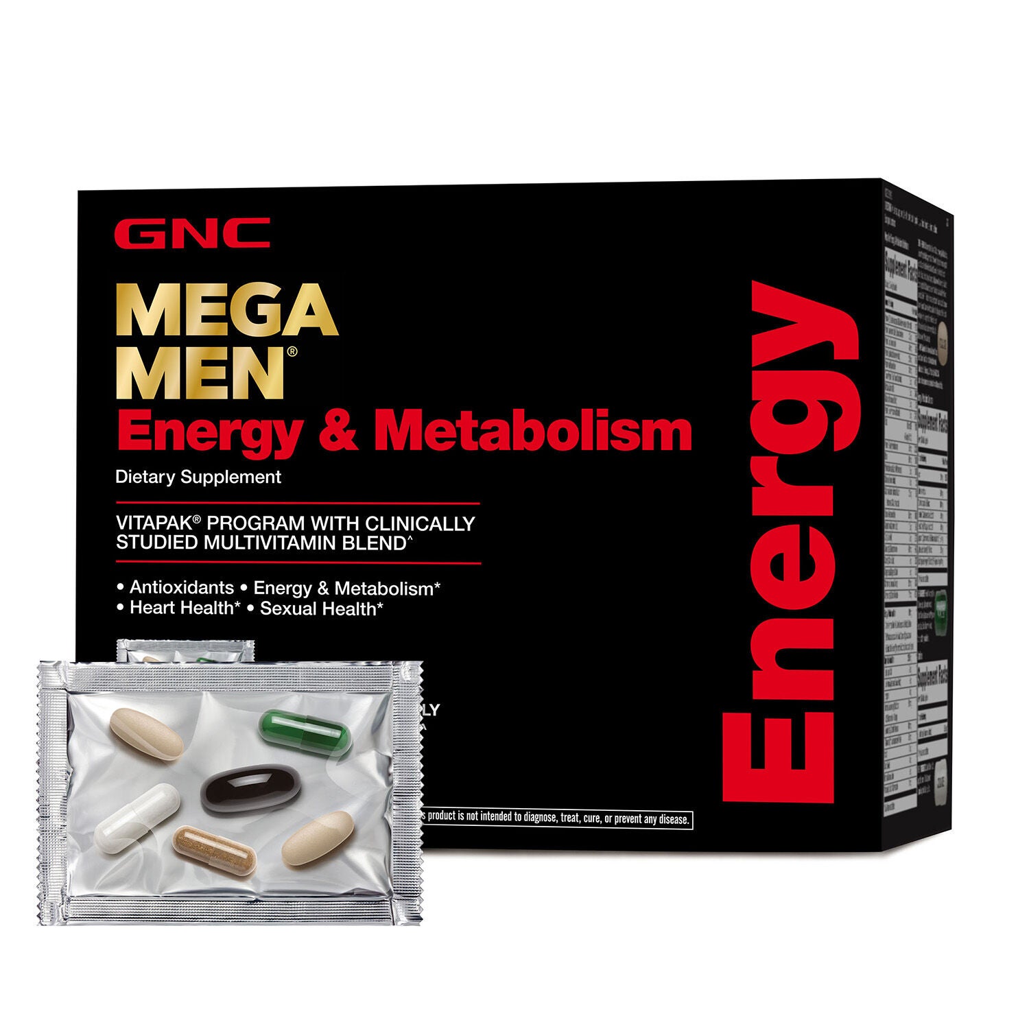 Energy &amp; Metabolism Vitapak&reg; Program &#40;30 Servings&#41;  | GNC