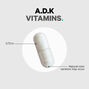 ADK Vitamin Supplement - 180 Capsules &#40;180 Servings&#41;  | GNC