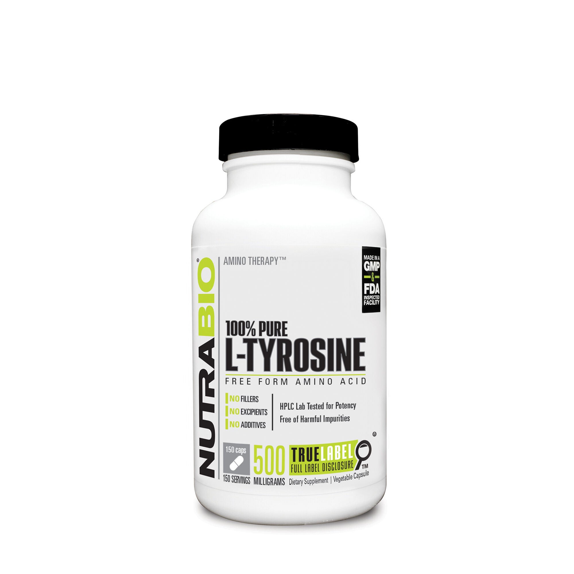 NutraBio® Amino Therapy™ 100% Pure L-Tyrosine | GNC