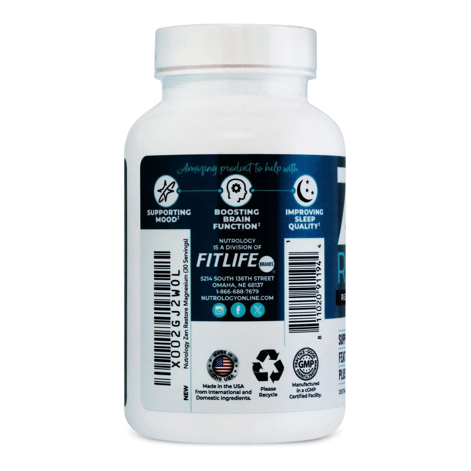 Zen Restore - 90 Veggie Caps (30 Servings)
