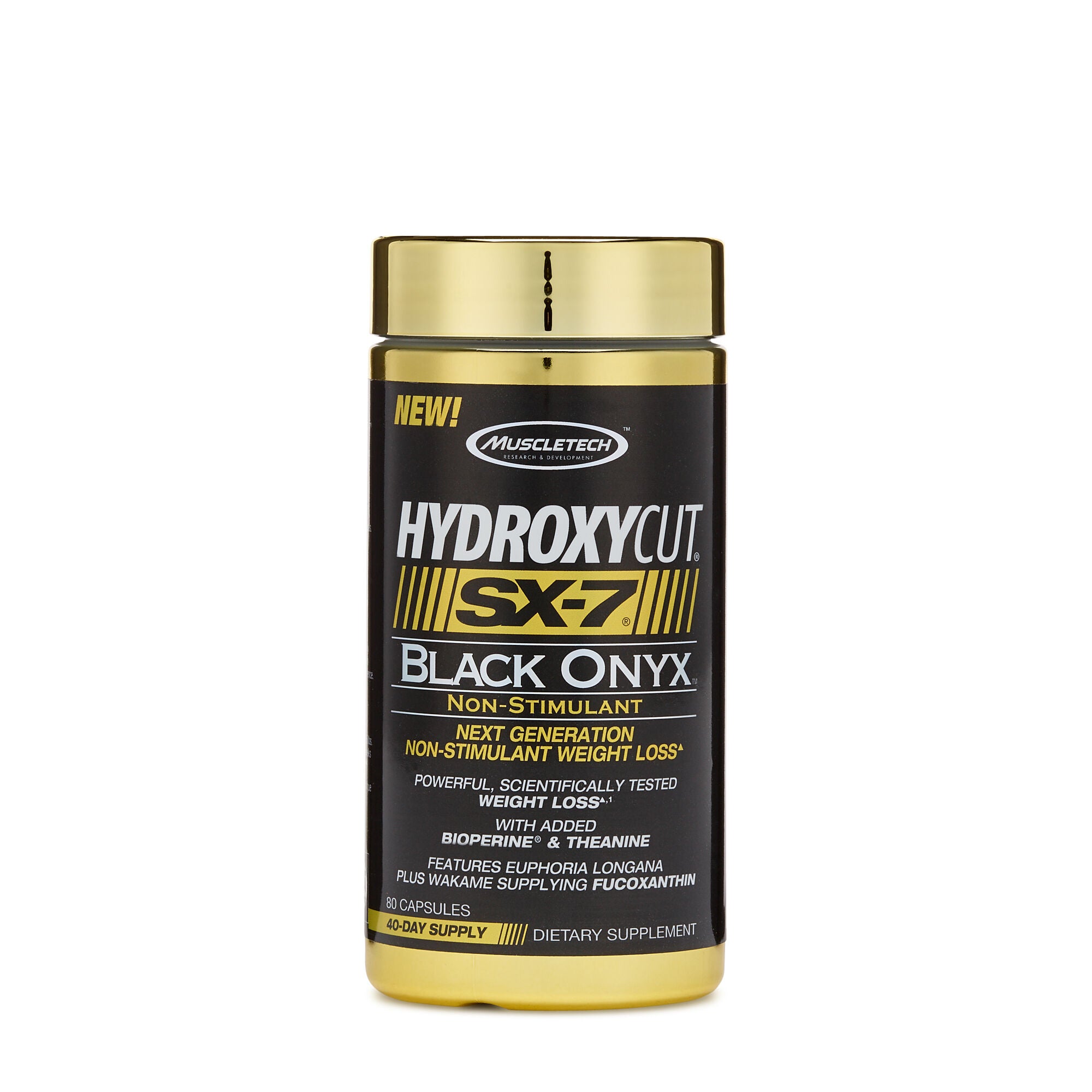 Muscletech Hydroxycut Sx 7 Black Onyx Non Stimulant Gnc