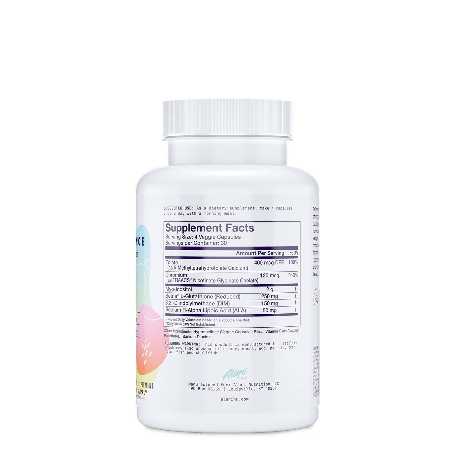 Balance Capsules - 120 Capsules (30 Servings)  | GNC