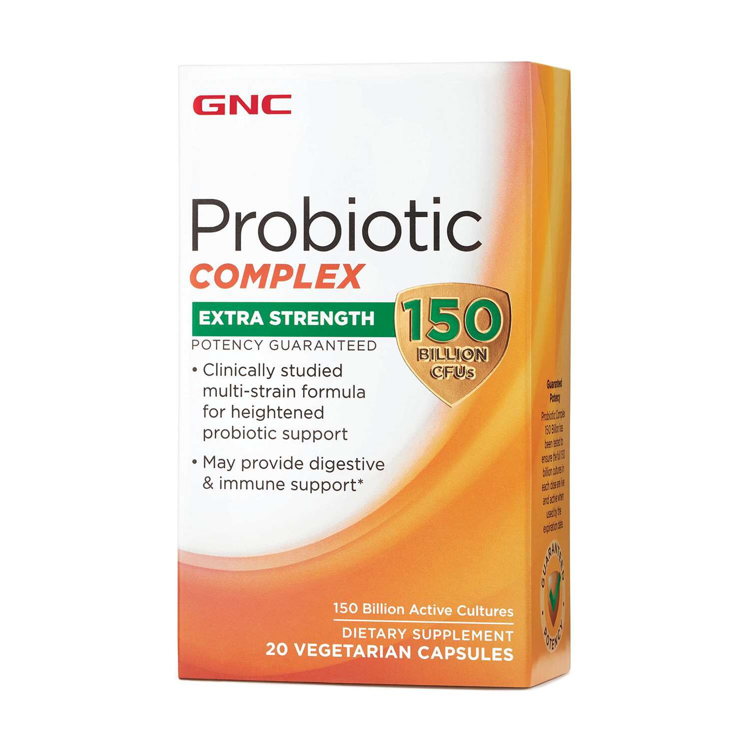 Probiotic Complex Extra Strength 150 Billion CFUs - 20 Capsules (20 Servings)  | GNC