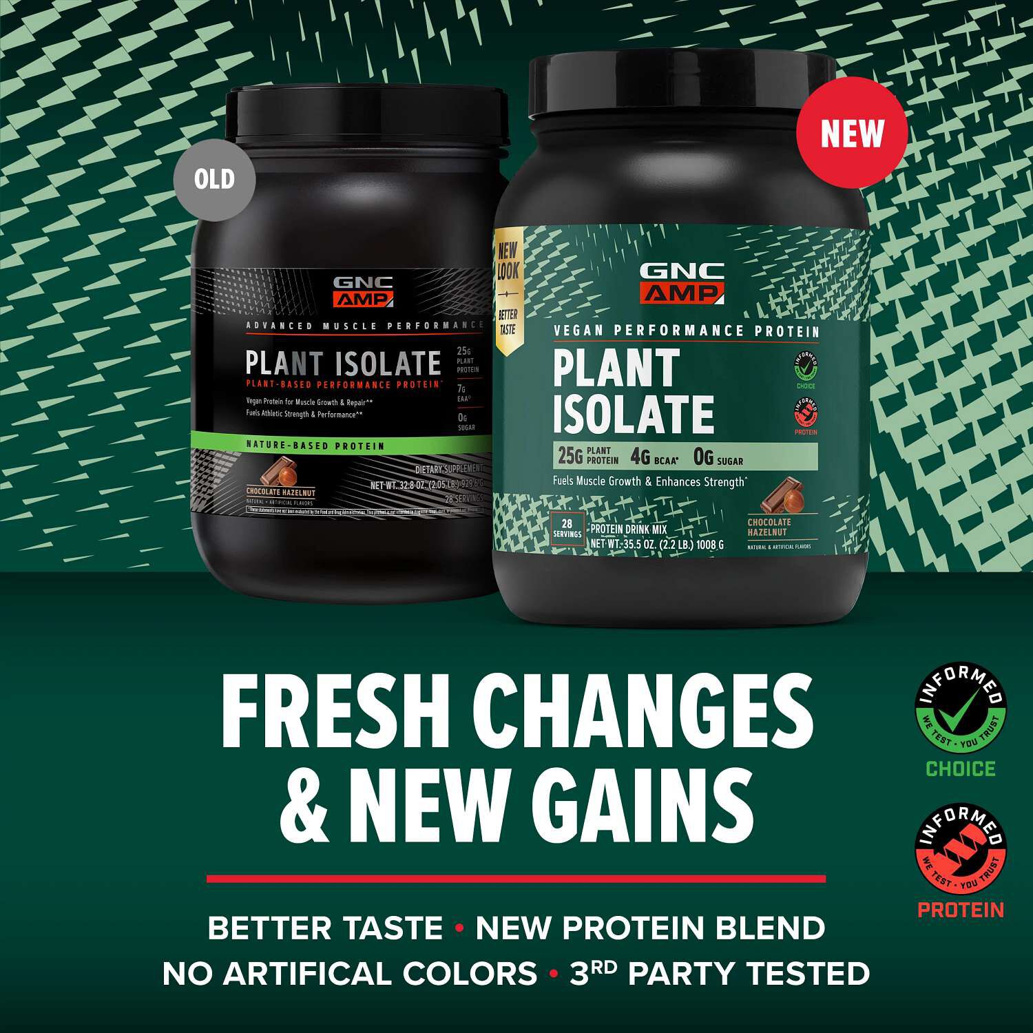 Plant Isolate Protein - Chocolate Hazelnut (28 Servings)