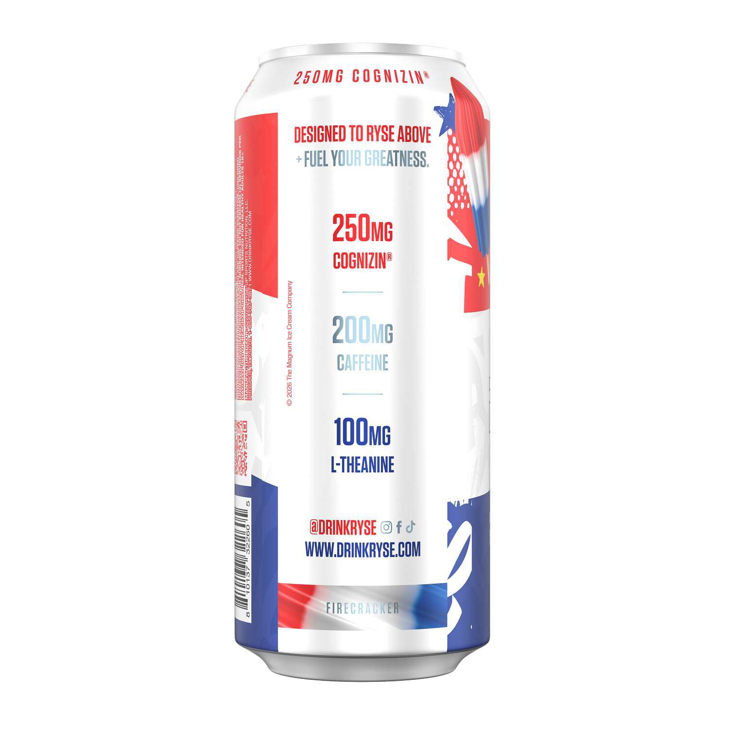 Fuel Energy Drink - Popsicle&reg; Firecracker - 16 fl oz. (12 Cans)