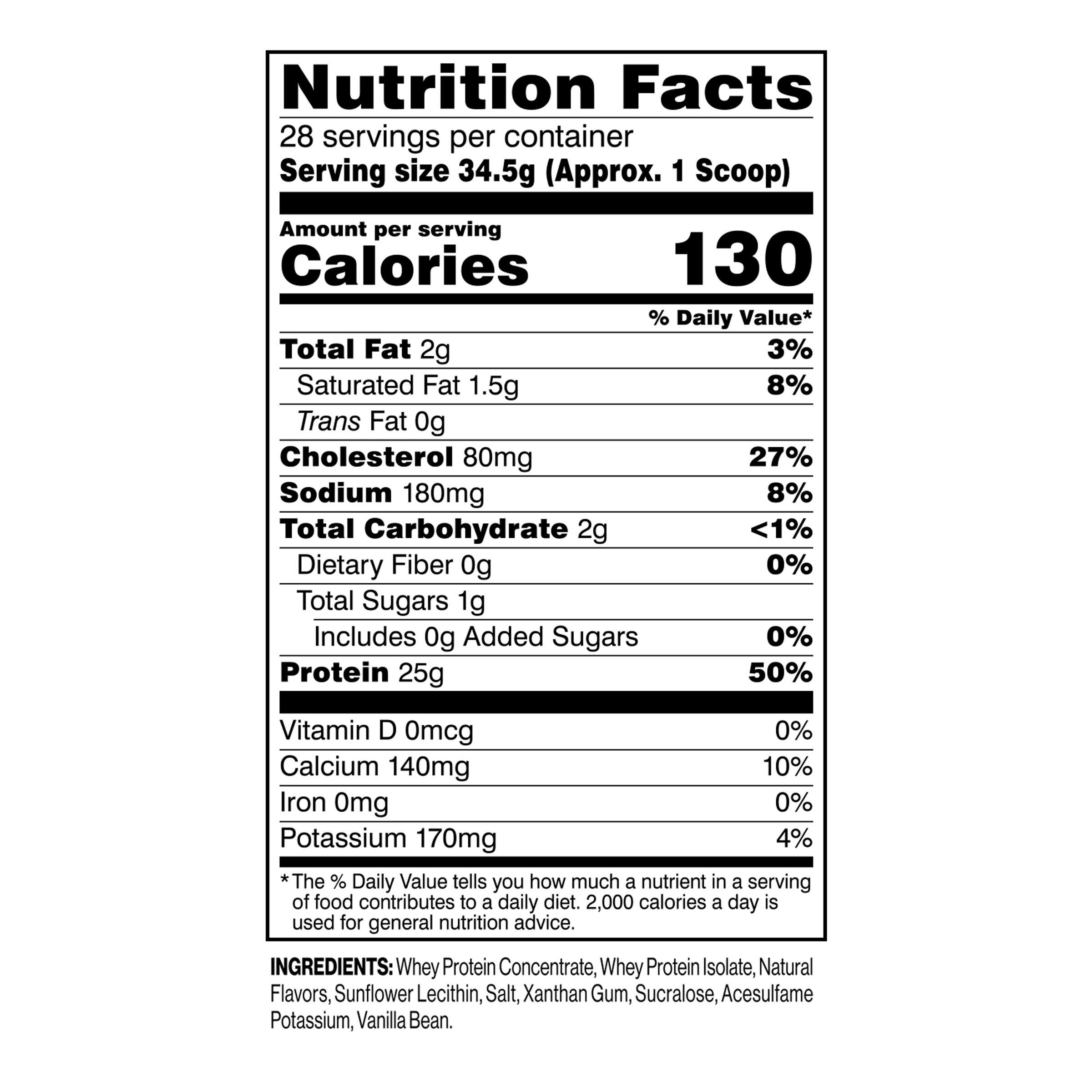 C4 Whey Protein - Vanilla Bean (28 Servings)  | GNC