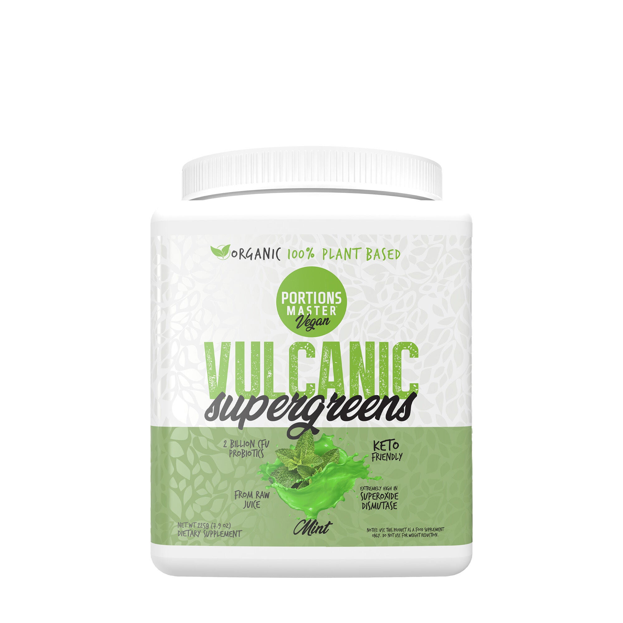 Vulcanic Supergreens - Mint - 7.9 oz. (45 Servings)  | GNC