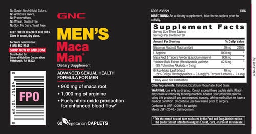 gnc men s maca man gnc