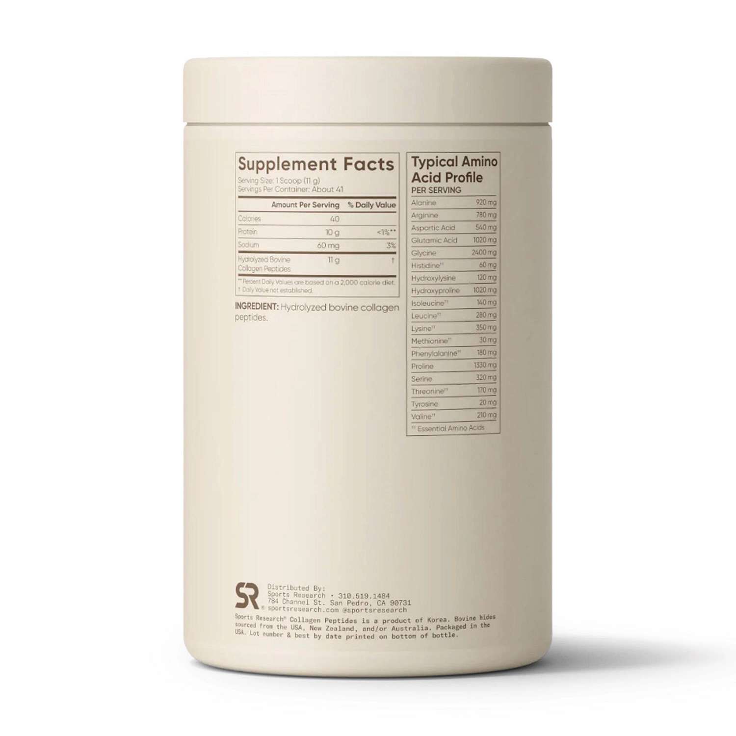 Collagen Peptides - Unflavored - 16 oz. (41 Servings)  | GNC
