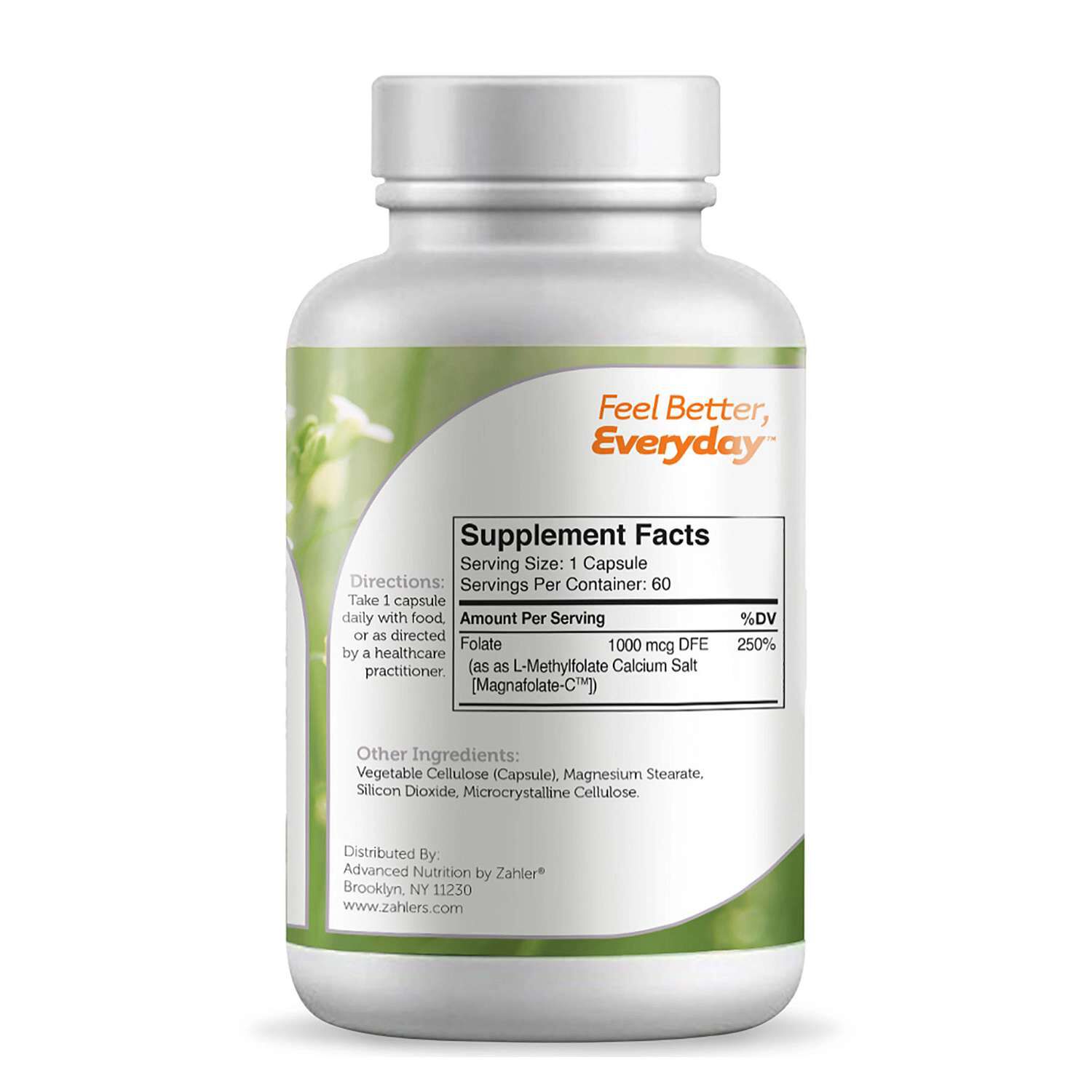 Methylfolate - 60 Capsules (60 Servings)  | GNC
