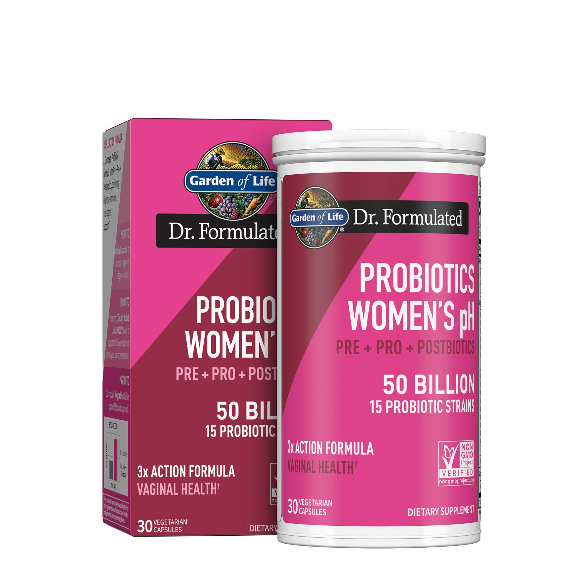 Garden of Life® Probiotics Women's pH 30 Capsules GNC