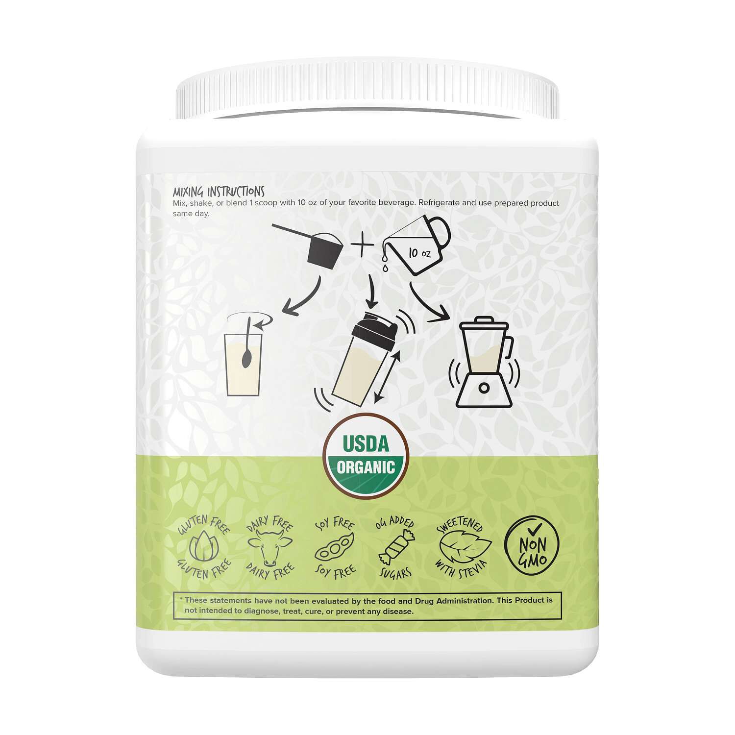 Vegan Plant Protein - Unflavored (15 Servings)  | GNC