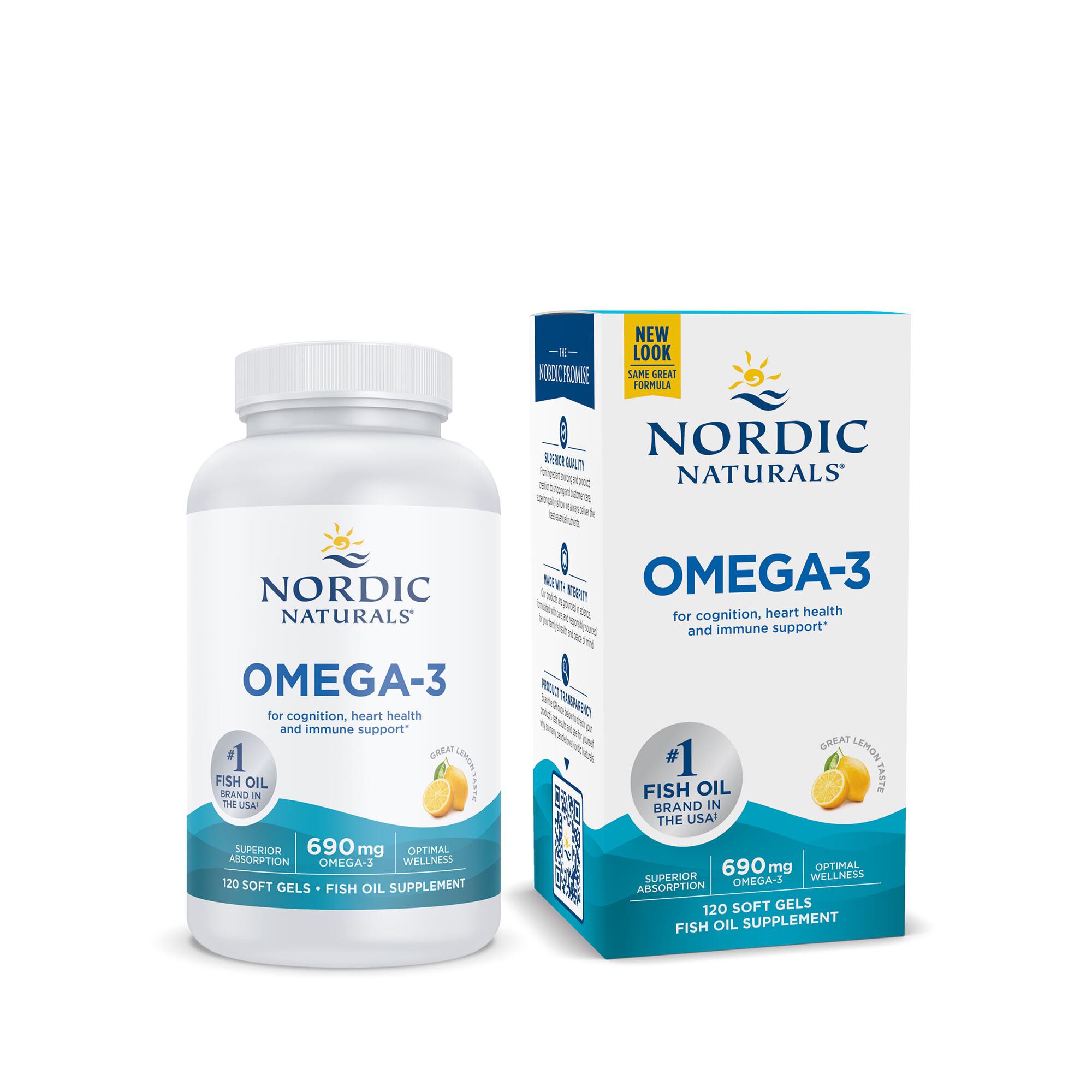 Nordic Naturals® Omega-3 - Lemon | GNC