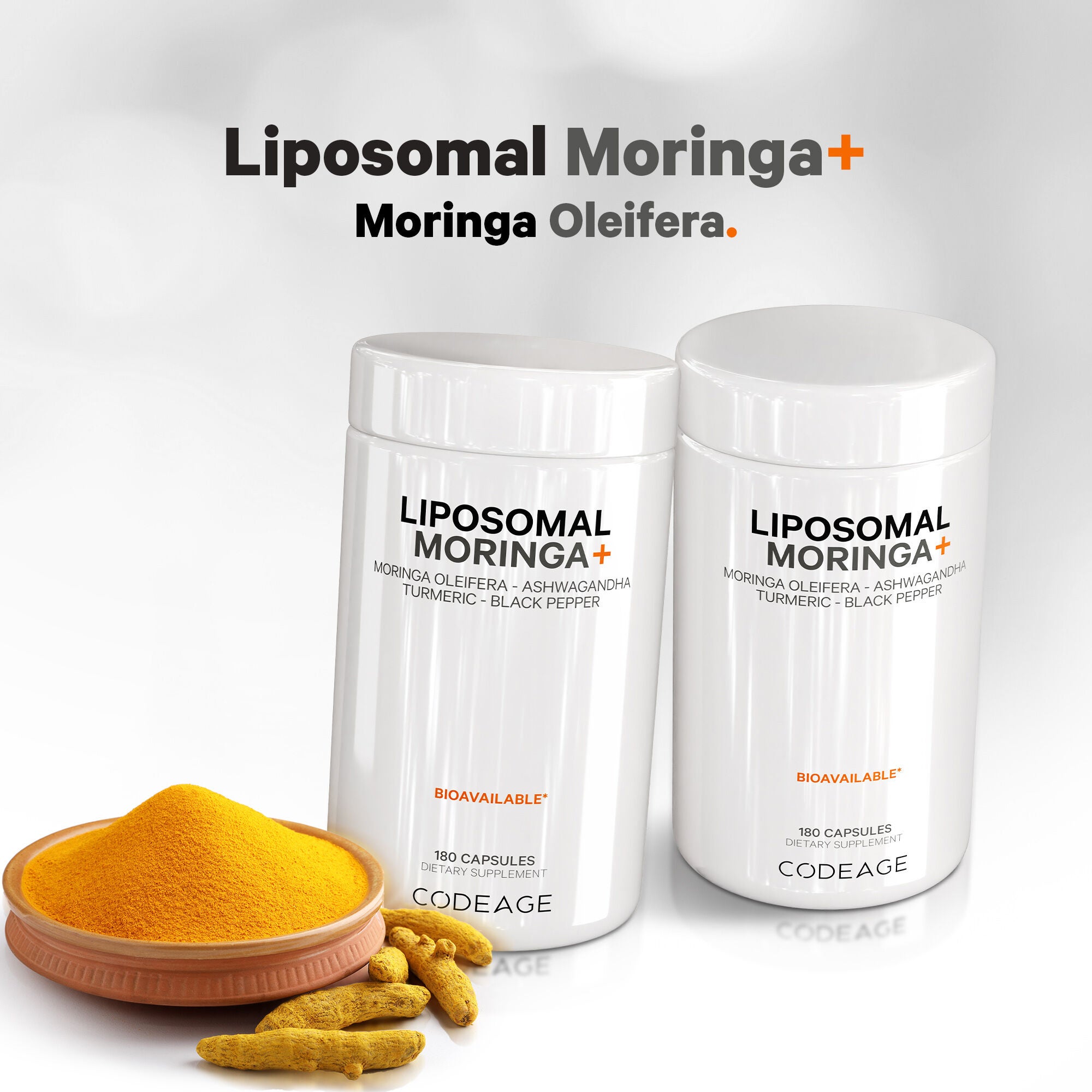 Liposomal Moringa - 180 Capsules (90 Servings)  | GNC
