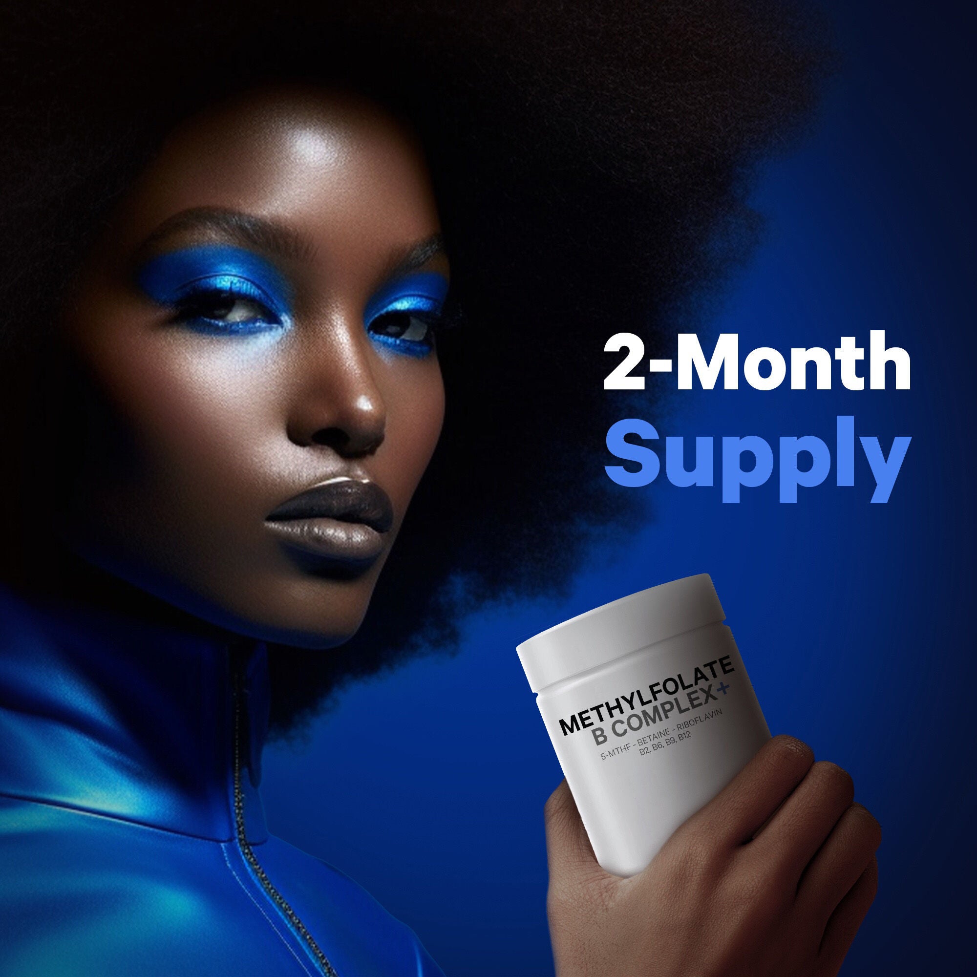 Methylfolate B Complex - 120 Capsules (60 Servings)  | GNC