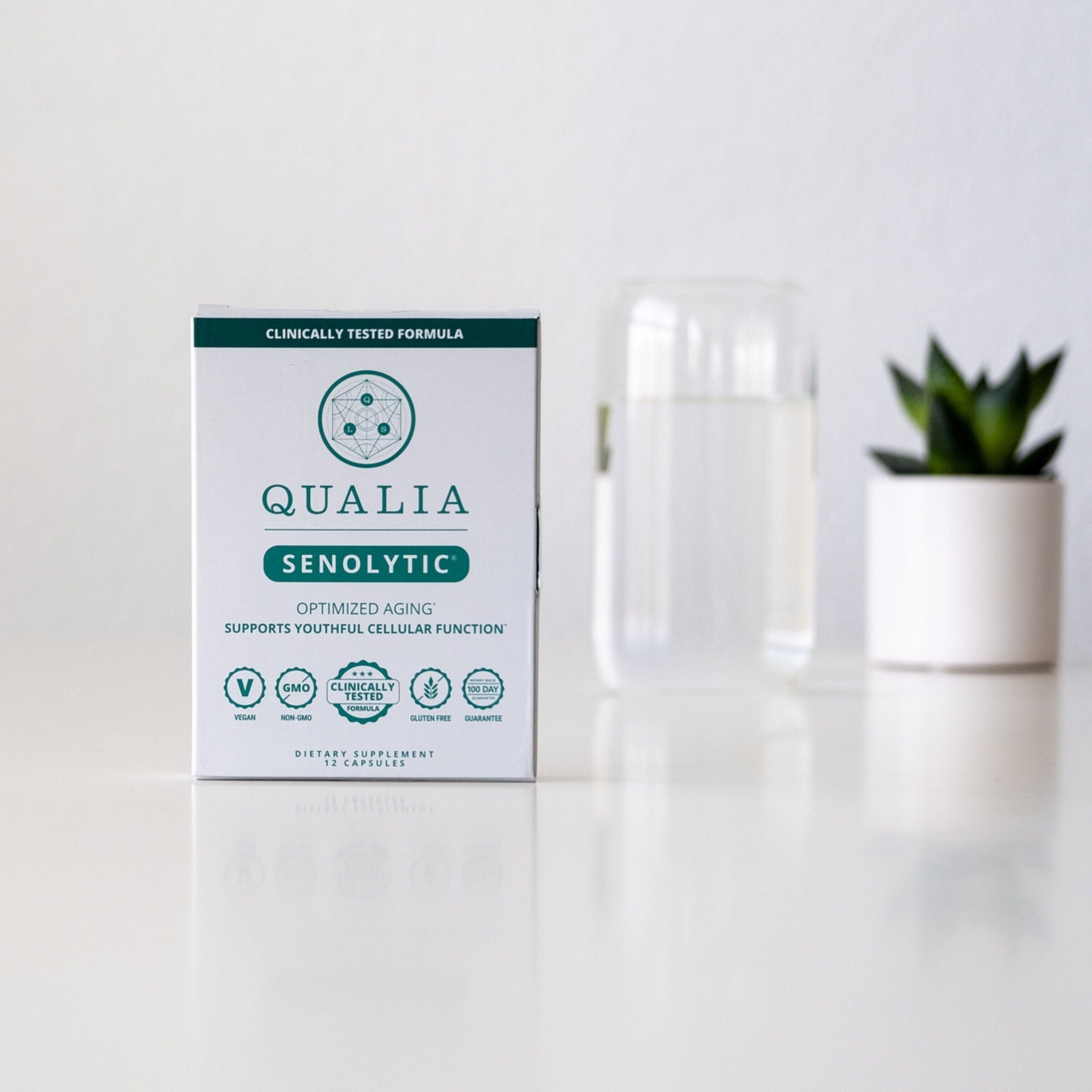 Qualia Senolytic - 12 Capsules (2 Servings)
