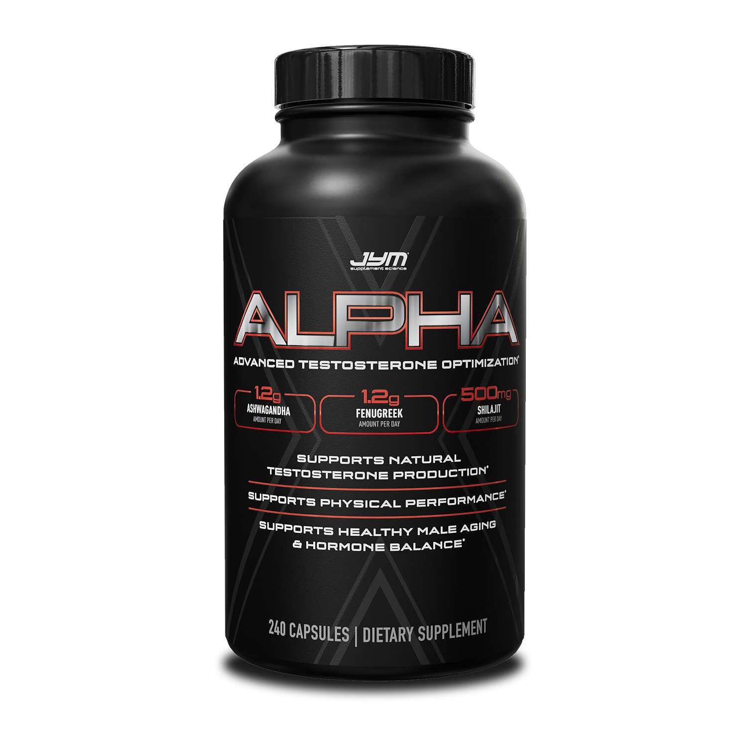 Alpha X Advanced Testosterone - 240 Capsules (60 Servings)