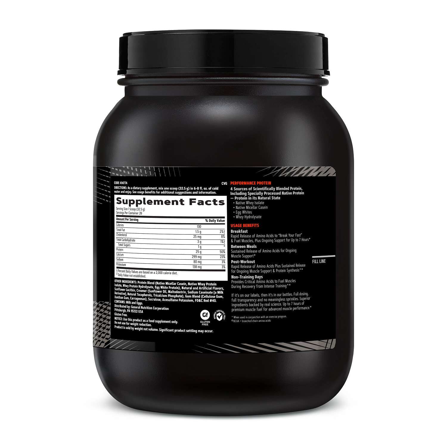 Sustained Protein Blend - Fruity Crisps (28 Servings) Fruity Crisps | GNC
