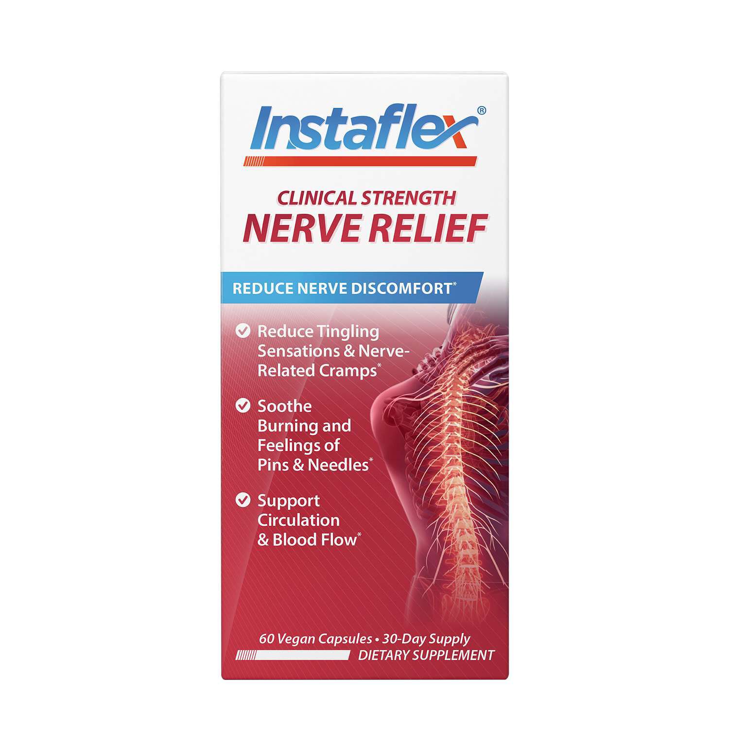 Nerve Relief - 60 Capsules (30 Servings)