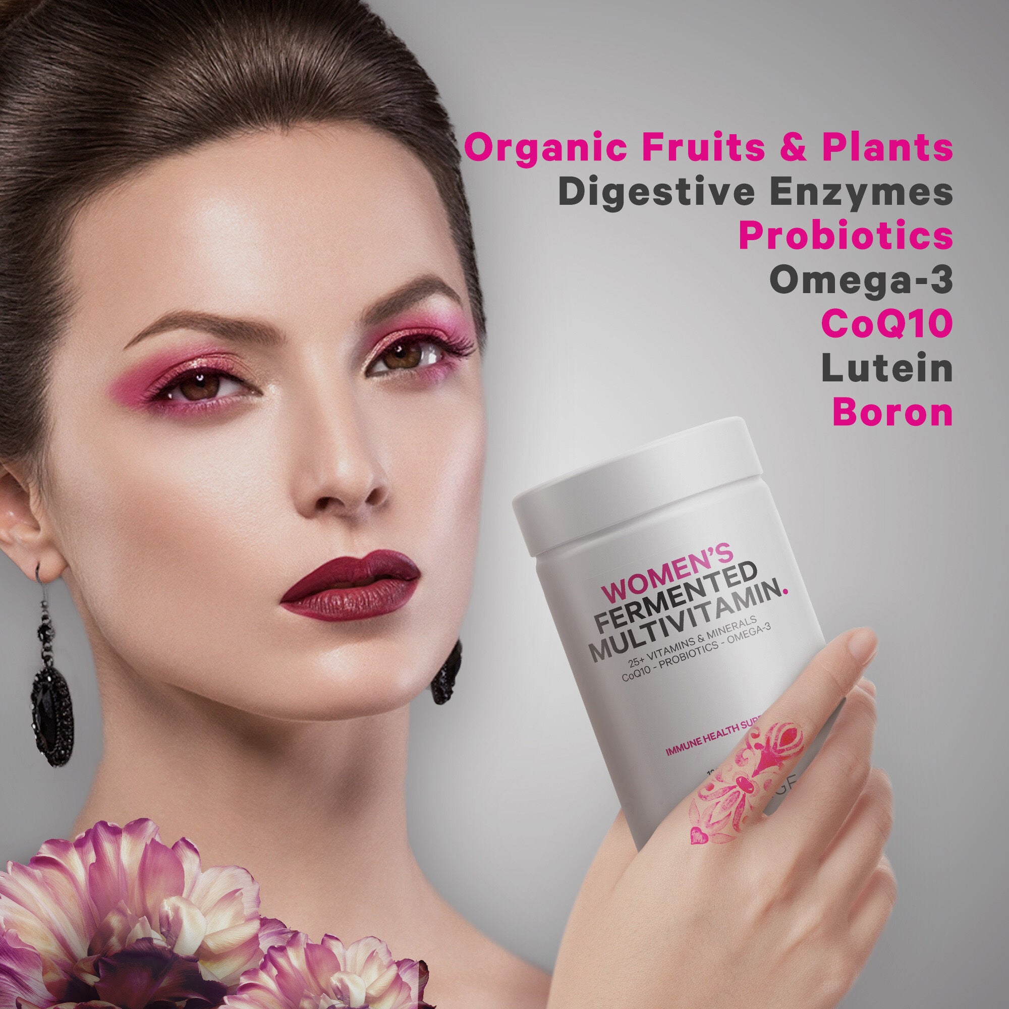 Women's Fermented Multivitamin - 120 Capsules (60 Servings)  | GNC