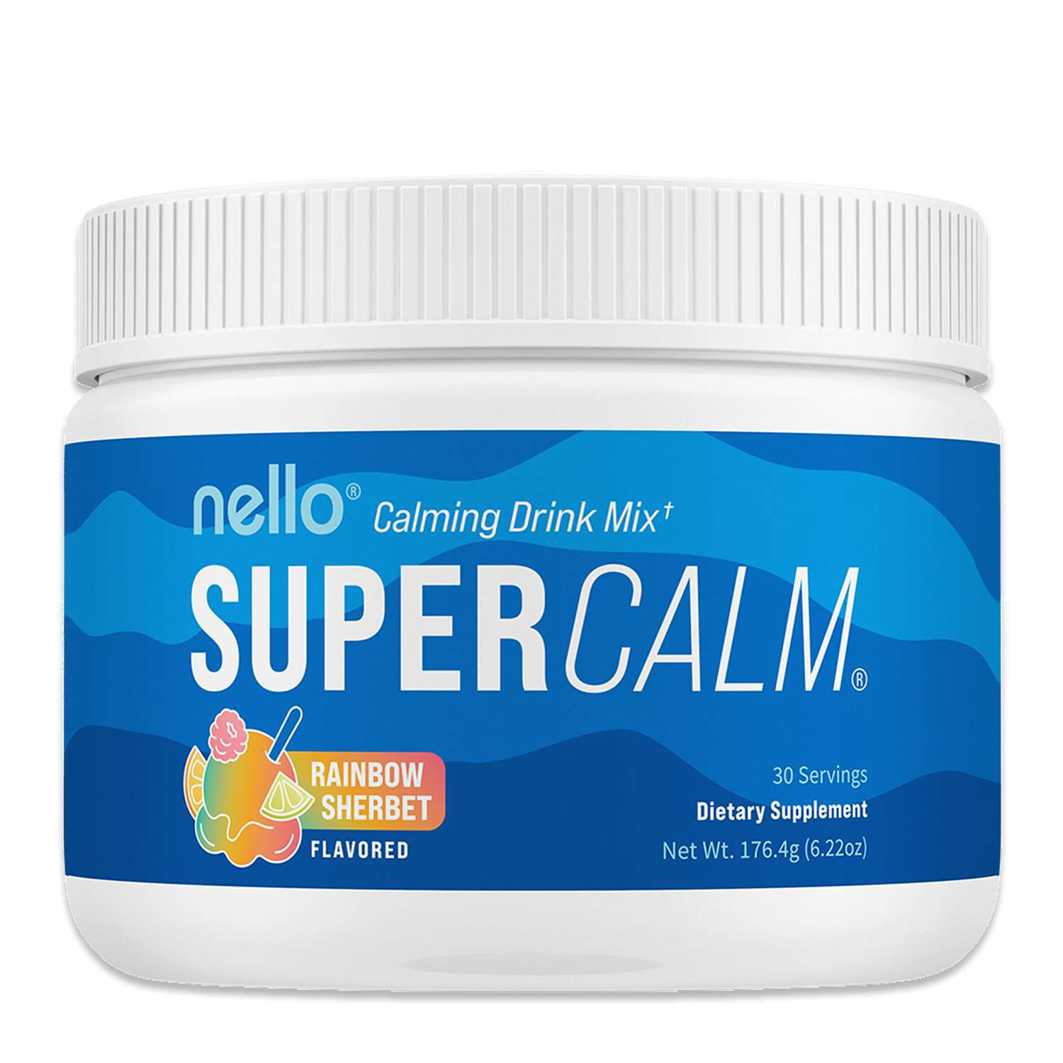 Supercalm&reg; - Rainbow Sherbet (30 Servings) Rainbow Sherbet | GNC