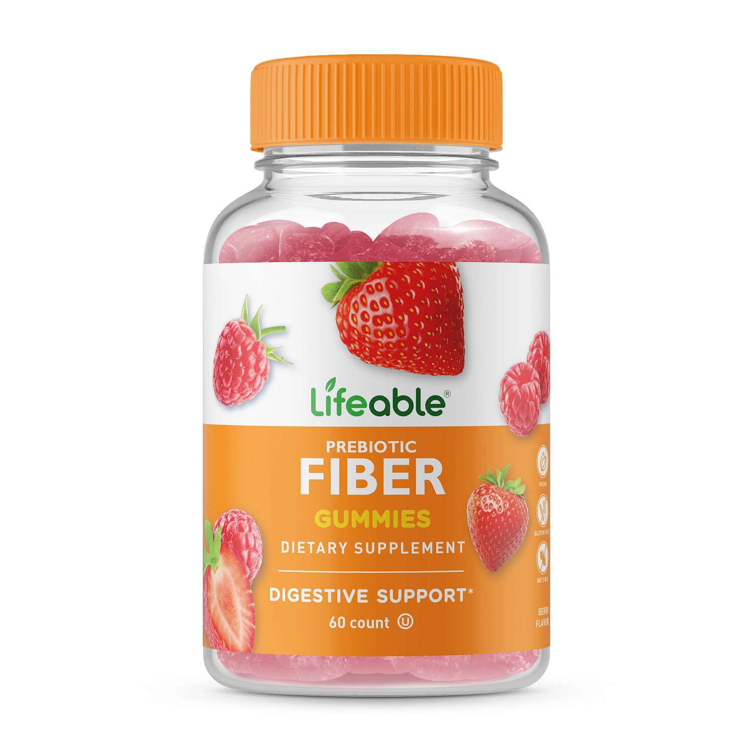 Prebiotic Fiber - 60 Gummies (30 Servings)  | GNC