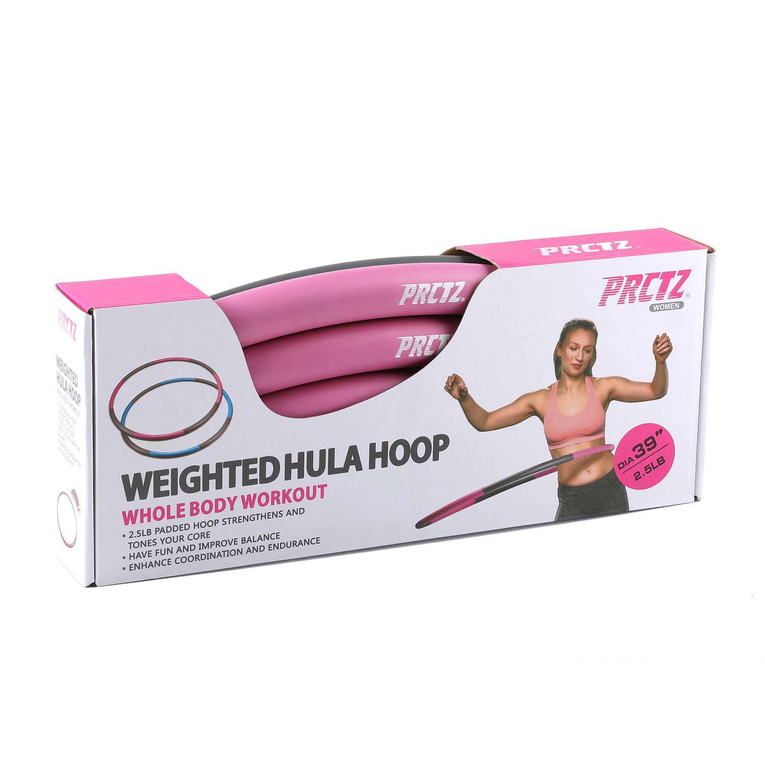 Weighted Hoola Hoop - Pink