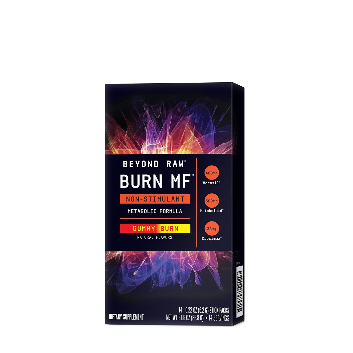 Beyond Raw Burn Mf Non Stimulant Stick Packs Gummy Burn 14 Stick Packets Gnc Beyond Raw Burn Mf Non Stimulant Stick Packs Gummy Burn 14 Stick Packets Gnc