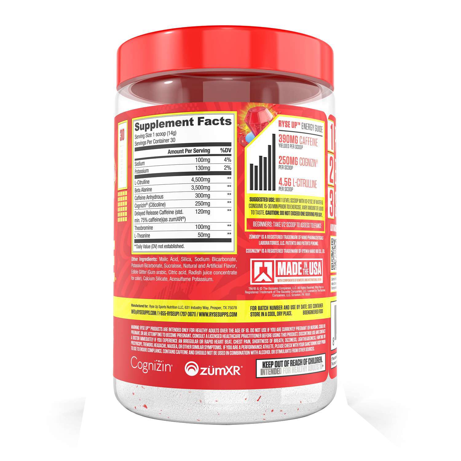 Loaded Pre - Cherry Ring Pop&reg; (30 Servings)
