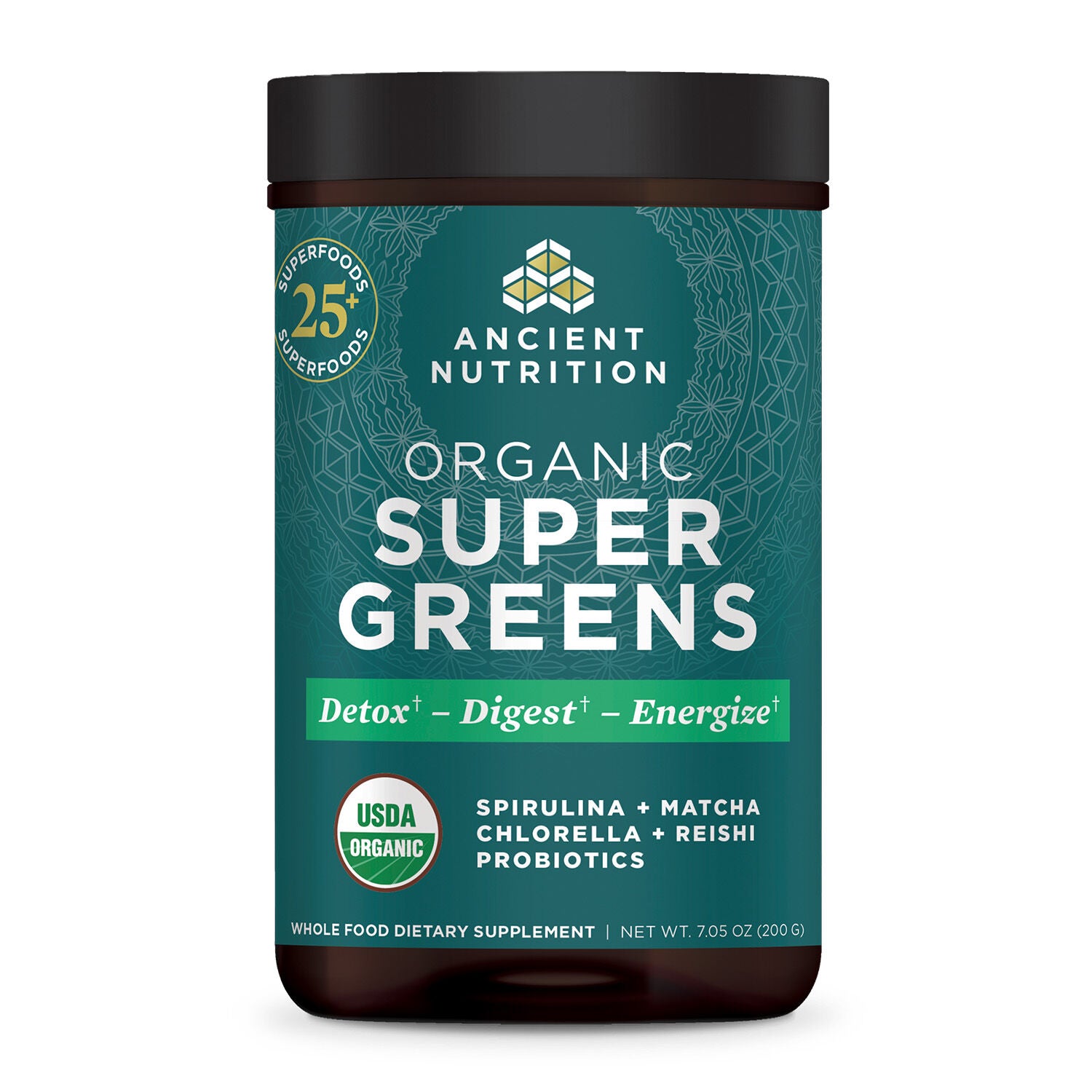 Ancient Nutrition Super Greens Front