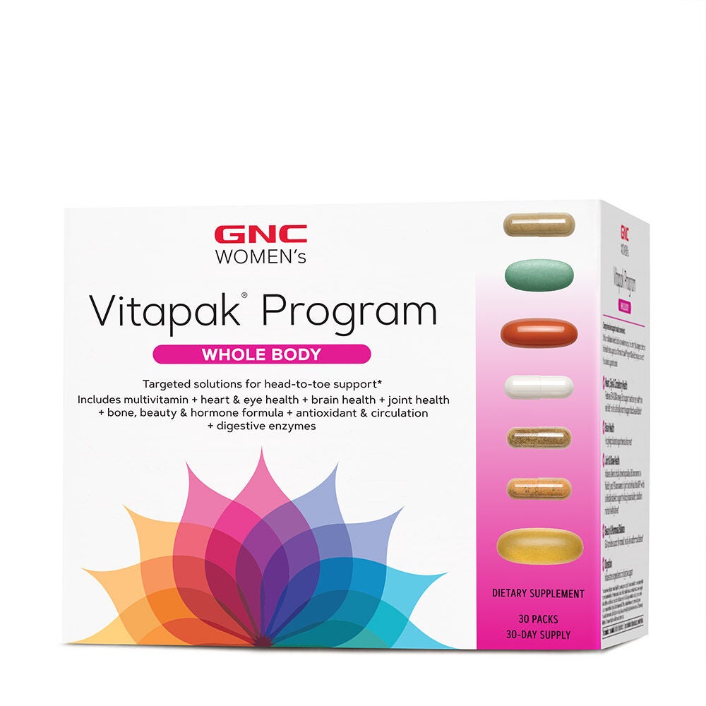 Gnc Women S Vitapak Program Whole Body Gnc