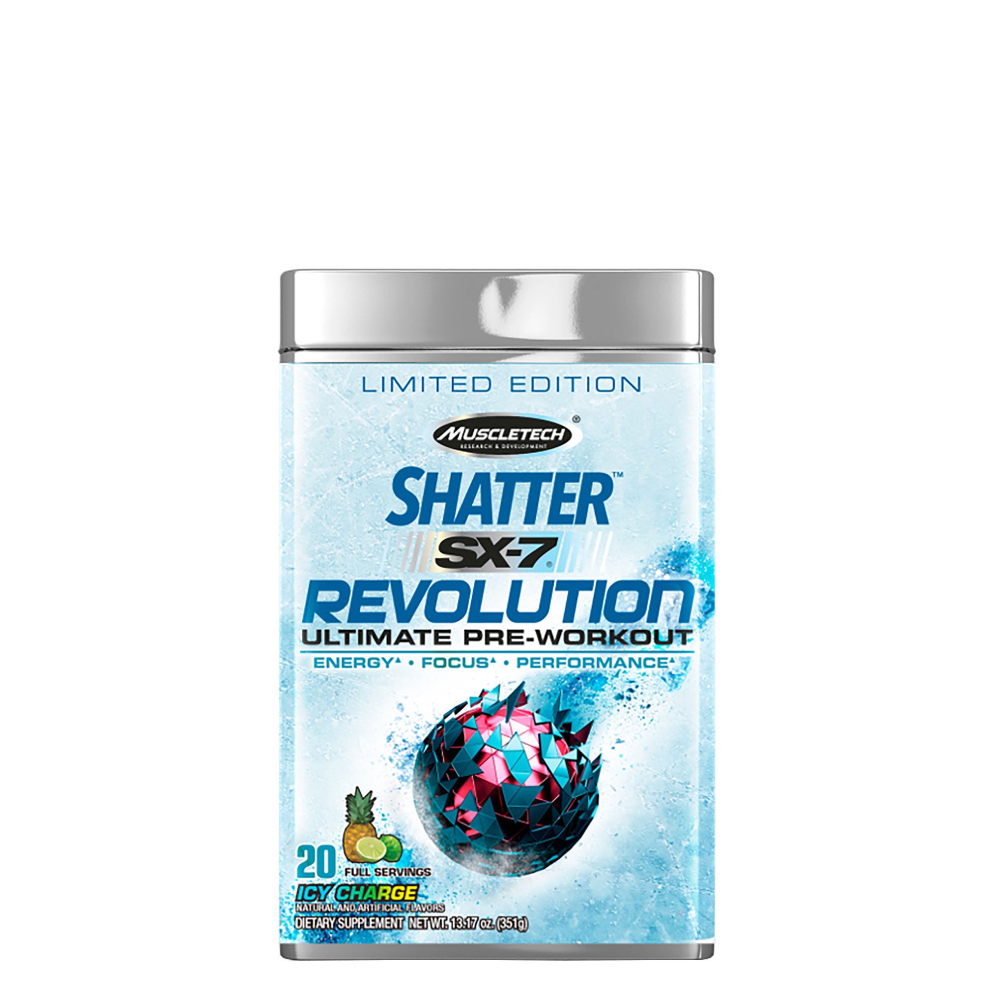 Muscletech Shatter Sx 7 Revolution Pre Workout Gnc