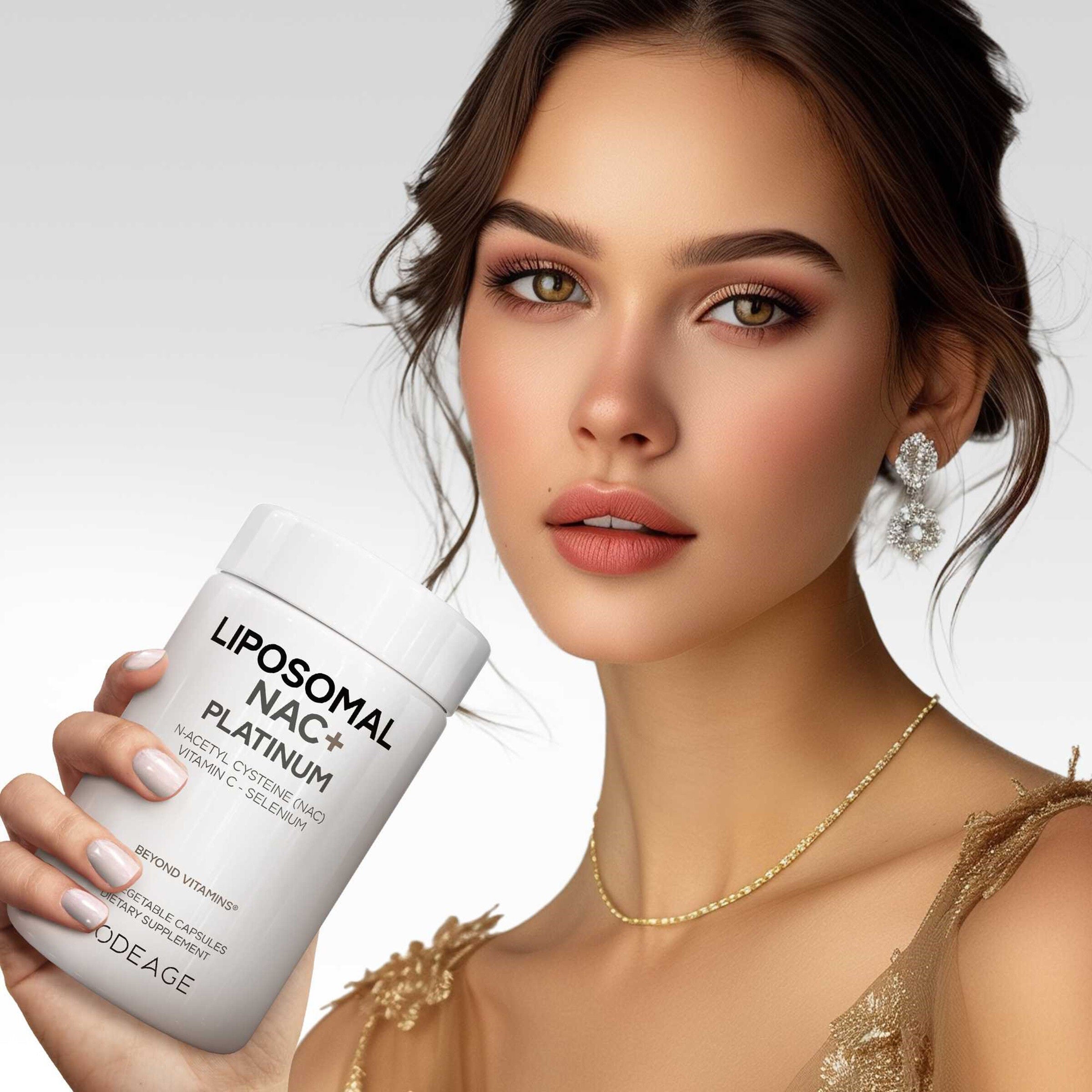 Liposomal NAC+ Platinum - 120 Capsules (60 Servings)  | GNC