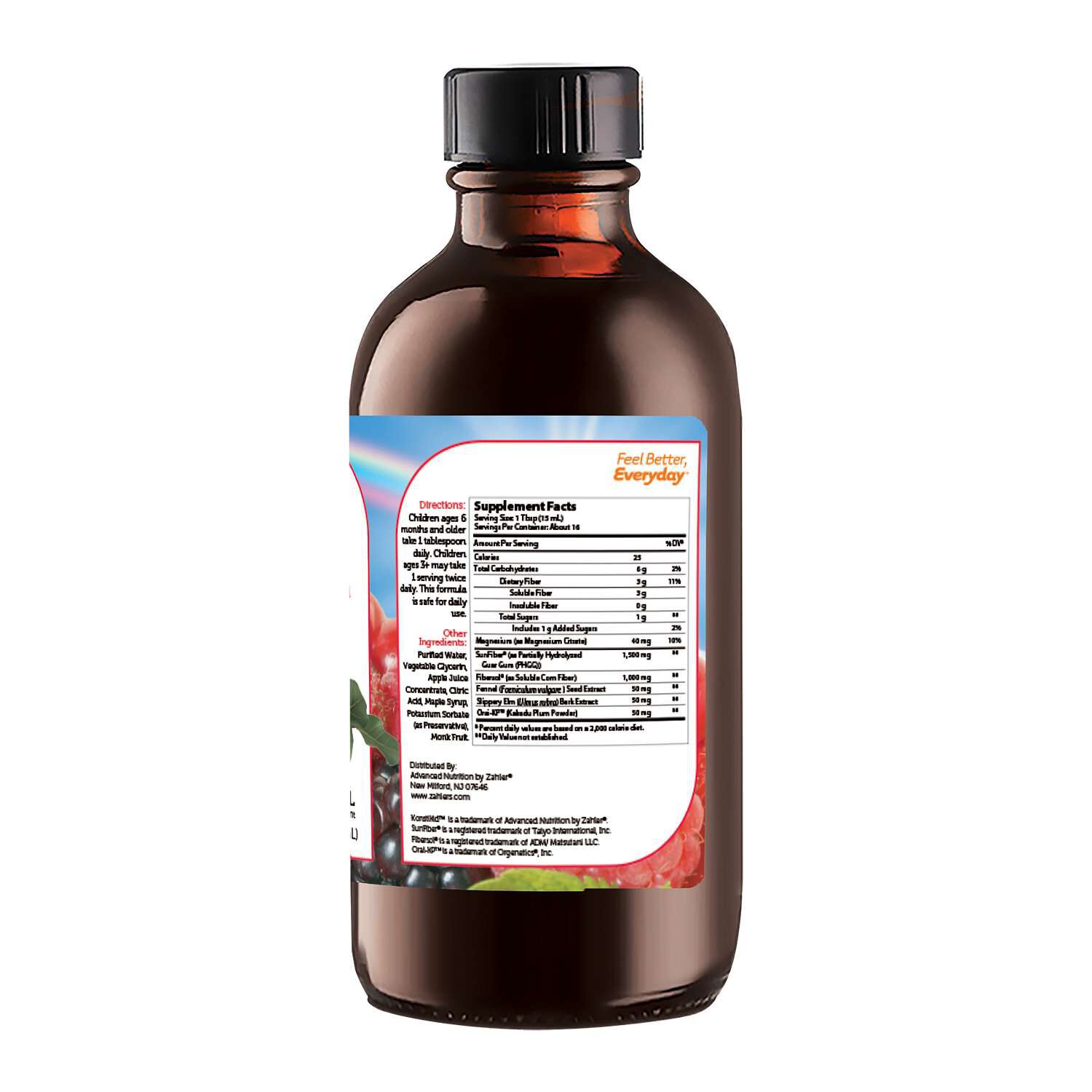 KonstiKid Occasional Constipation Support for Children - Apple Maple Syrup - 8 oz. (16 Servings)  | GNC