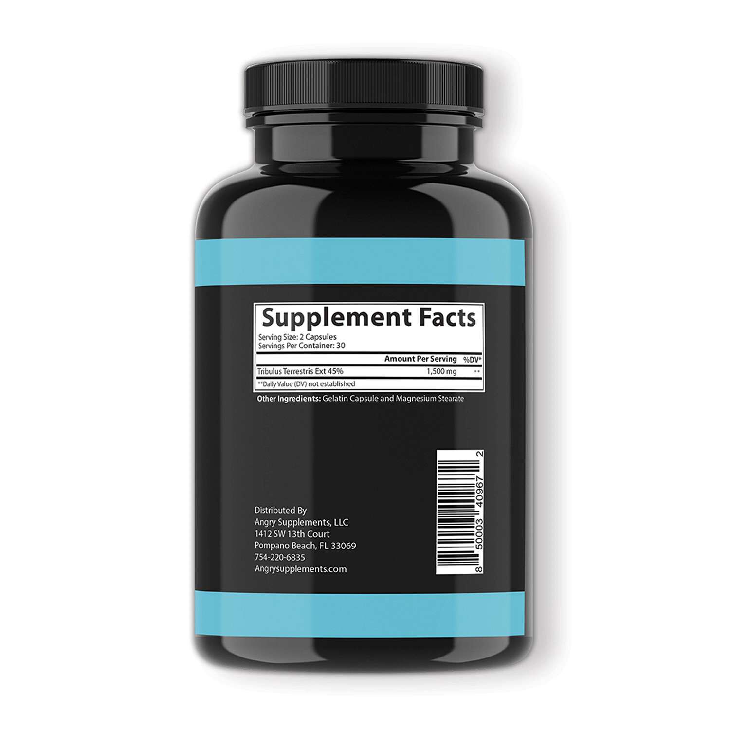 Monster Test: Just Tribulus - 60 Capsules (30 Servings)  | GNC