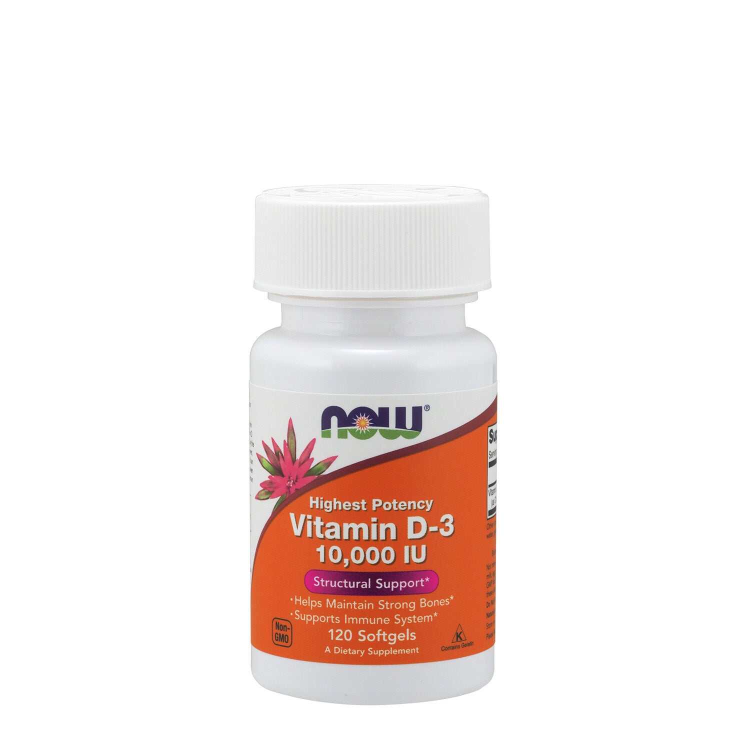 Now Vitamin D-3 10,000 IU Softgels