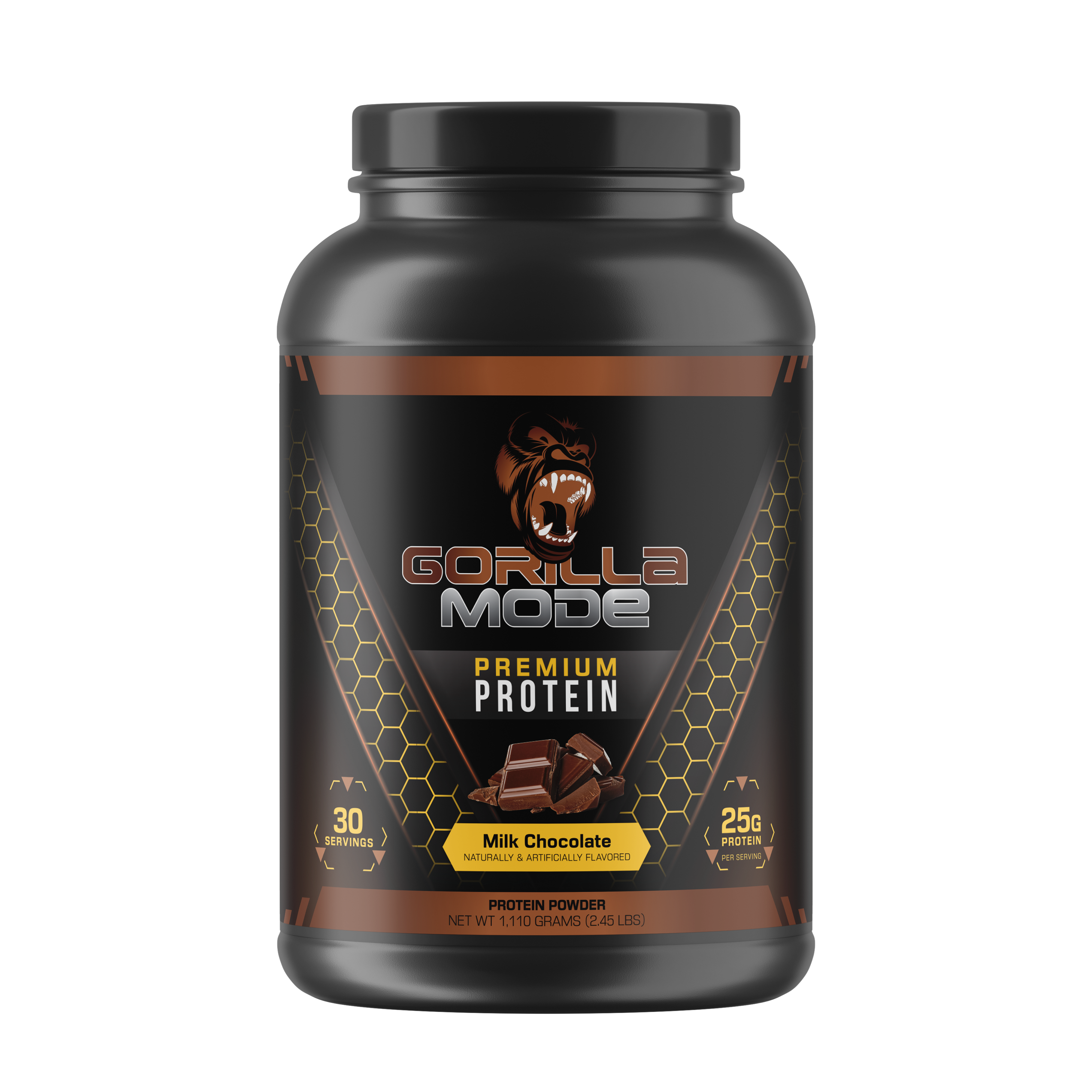 Gorilla Mode Premium Protein - Milk Chocolate (30 Servings)  | GNC