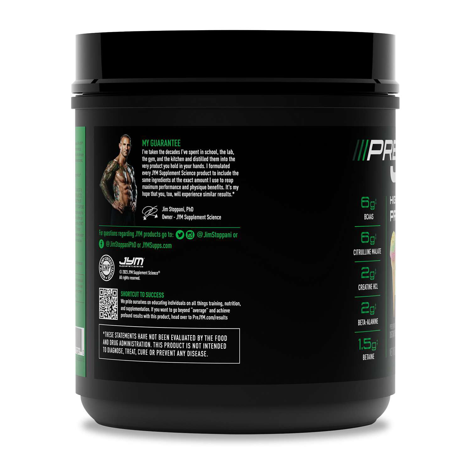 Pre Jym Pre-Workout - Rainbow Sherbet&nbsp;(30 Servings)