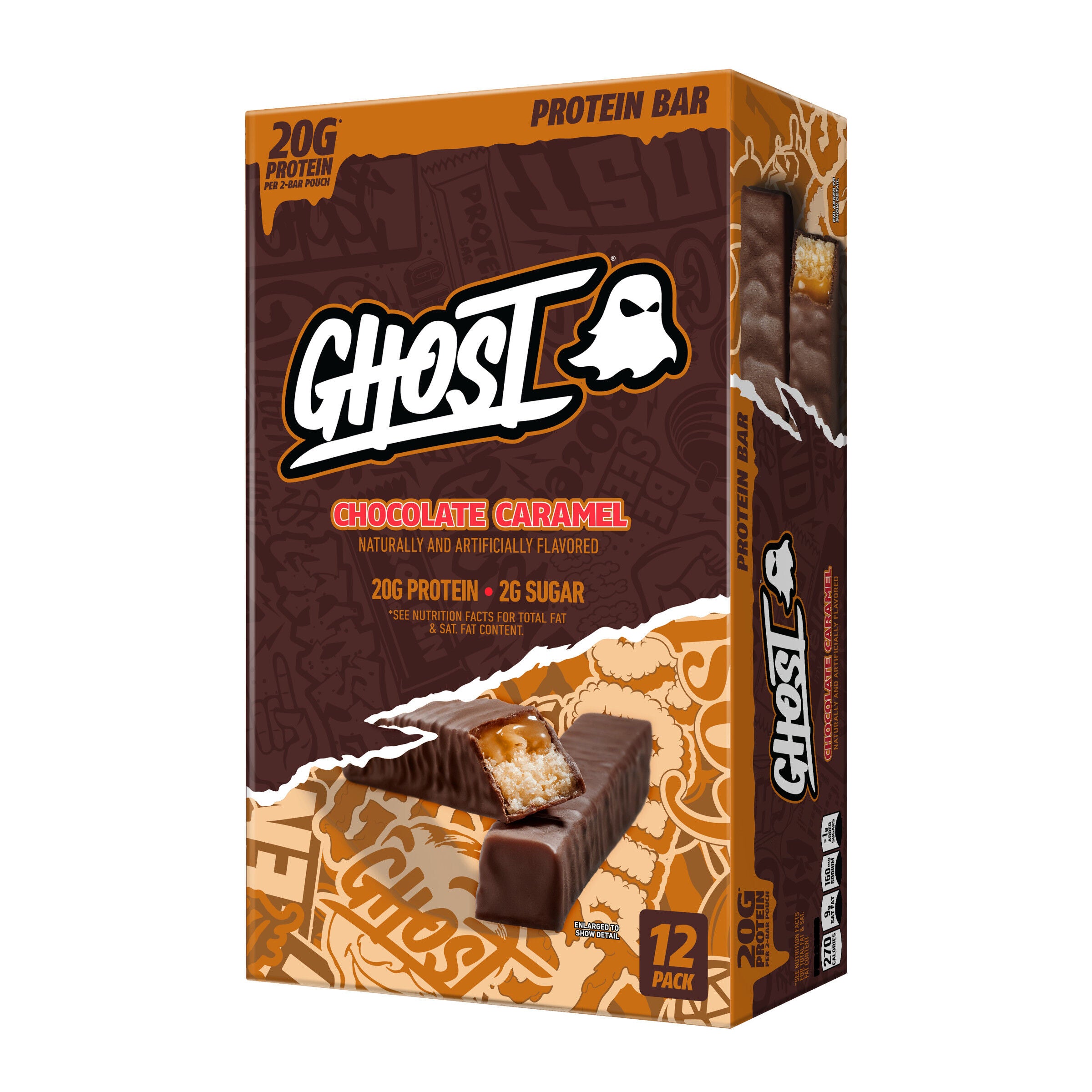 Protein Bar - Chocolate Caramel (12 Bars)