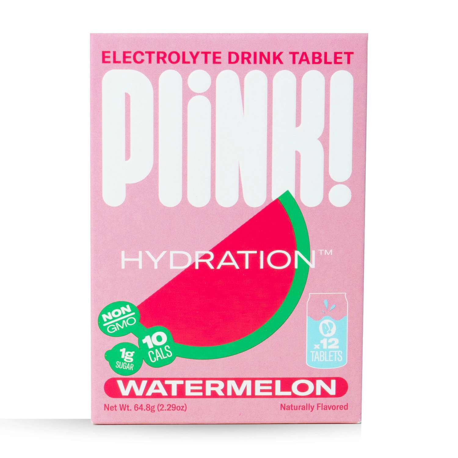 Electrolyte Drink Tablets - Watermelon - 12 Tablets (12 Servings)