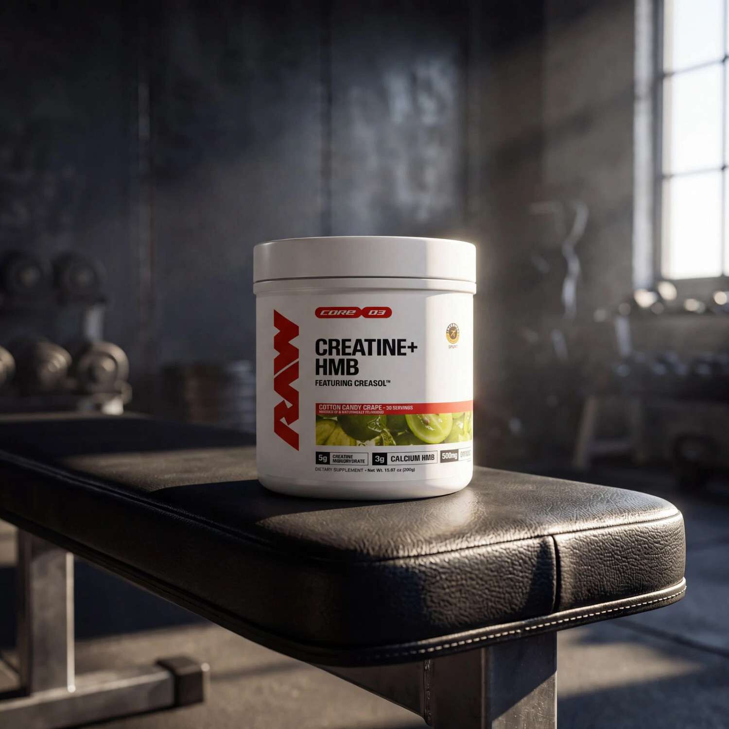 Creatine+ HMB - Cotton Candy Grape (30 Servings)  | GNC