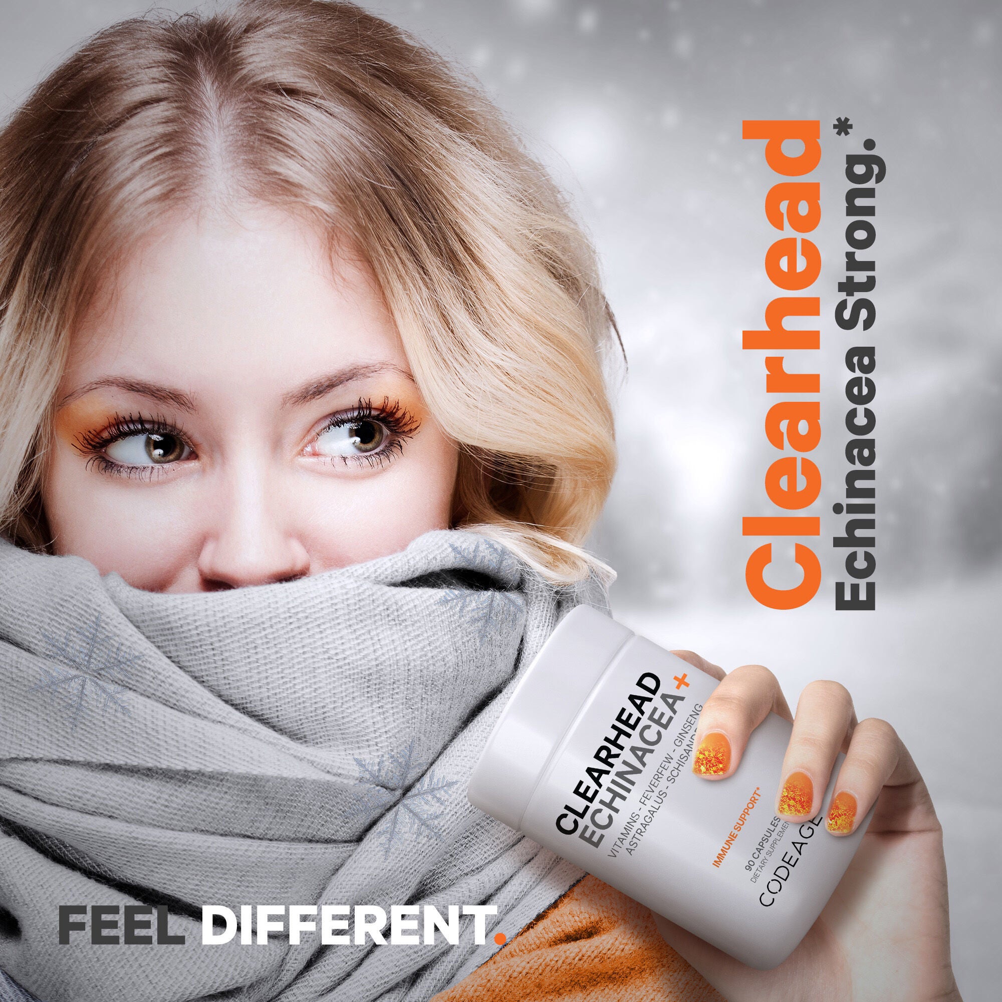 Clearhead Daily Multivitamins  - 90 Capsules (30 Servings)  | GNC