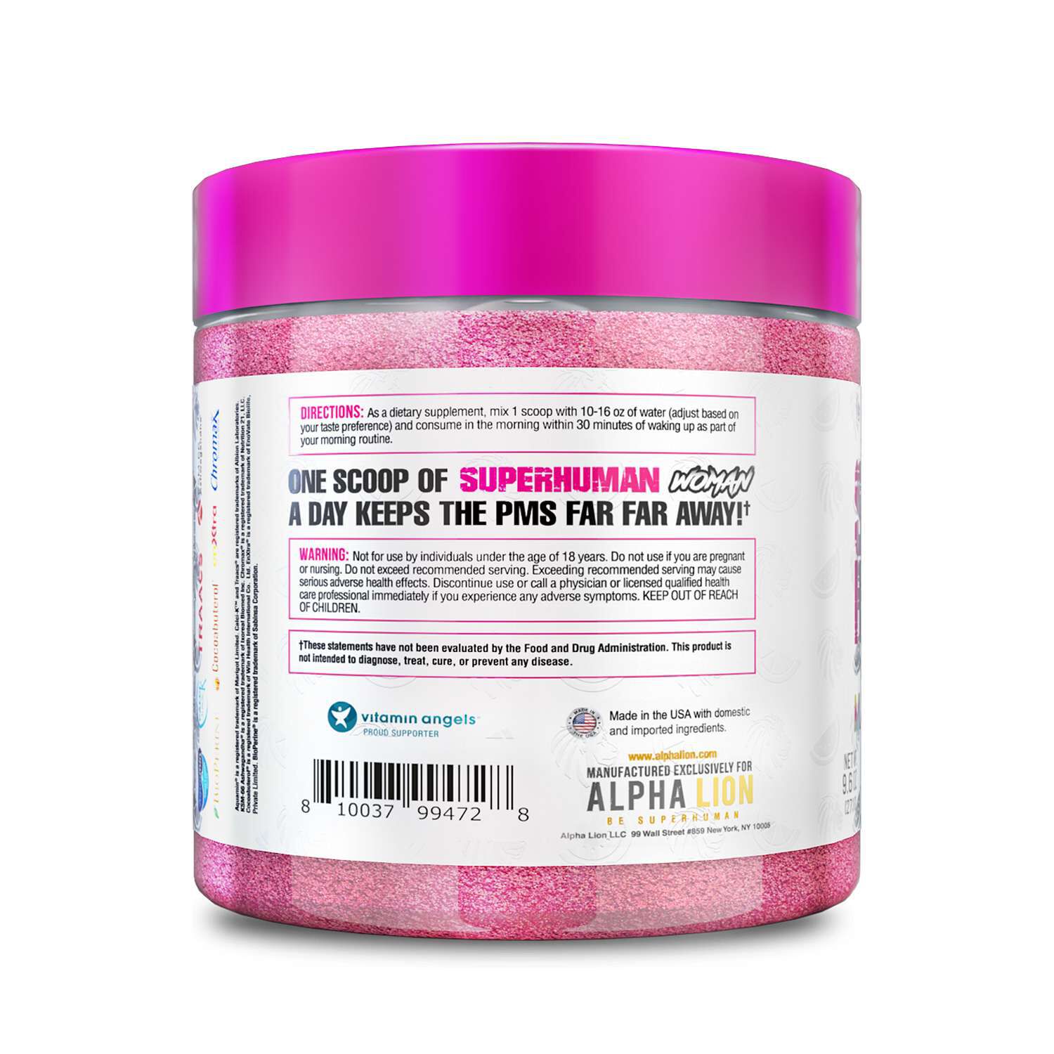 Superhuman Woman Hormone Balancing Performance Drink