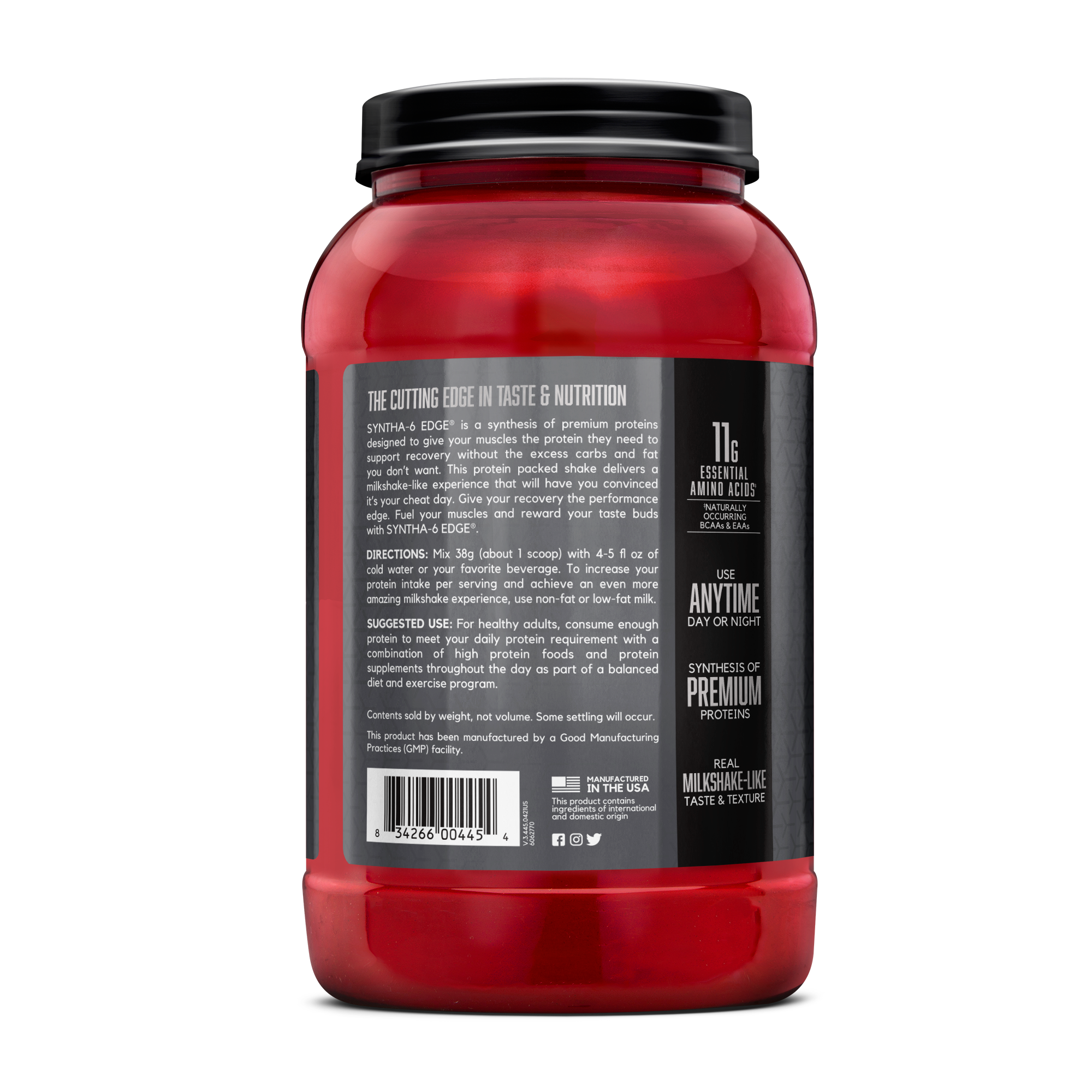 Syntha-6 Edge&trade; - Vanilla Milkshake &#40;28 Servings&#41; Vanilla Milkshake | GNC