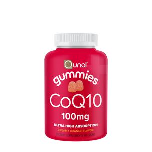 CoQ10 100mg - Creamy Orange - 60 Gummies &#40;30 Servings&#41;  | GNC